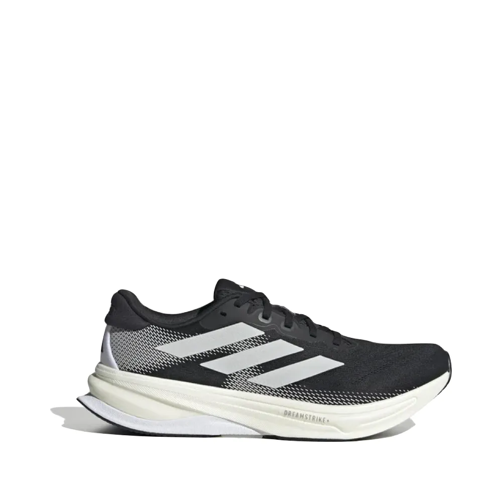 Adidas Men's Supernova Solution 2 Sneaker in Core Black/Footwear White/Core Black