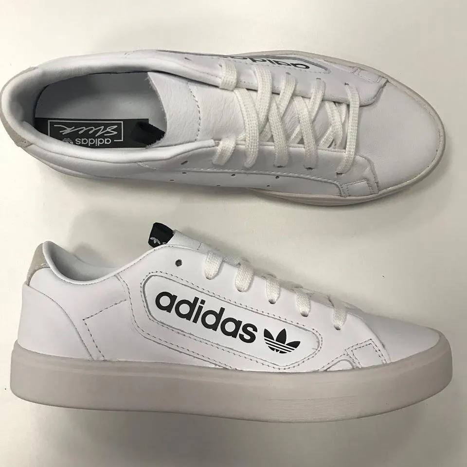 Adidas Originals scarpa sneakers da donna Sleek W EF4935 bianco