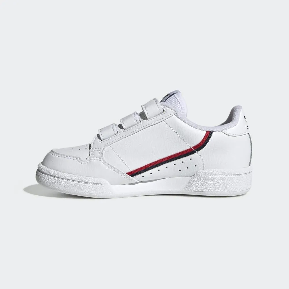 Adidas Originals sneakers da ragazzo  Continental 80 CF C EH3222 bianco rosso blu