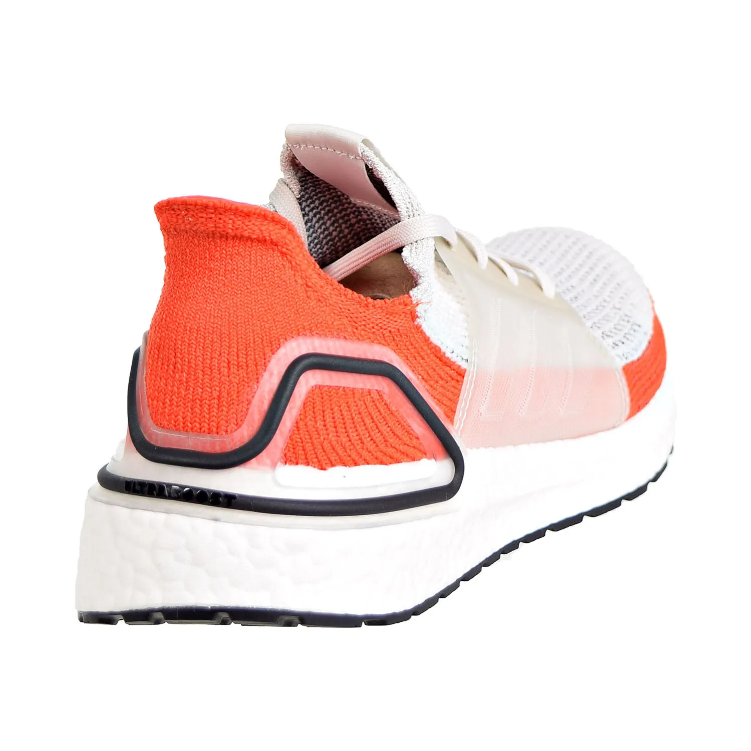 Adidas Ultraboost 19 Men's Shoes Raw White/Active Orange