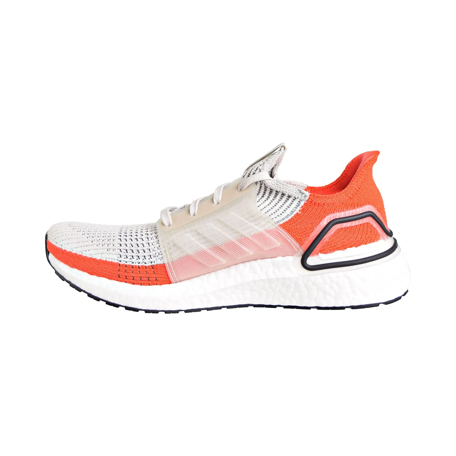 Adidas Ultraboost 19 Men's Shoes Raw White/Active Orange