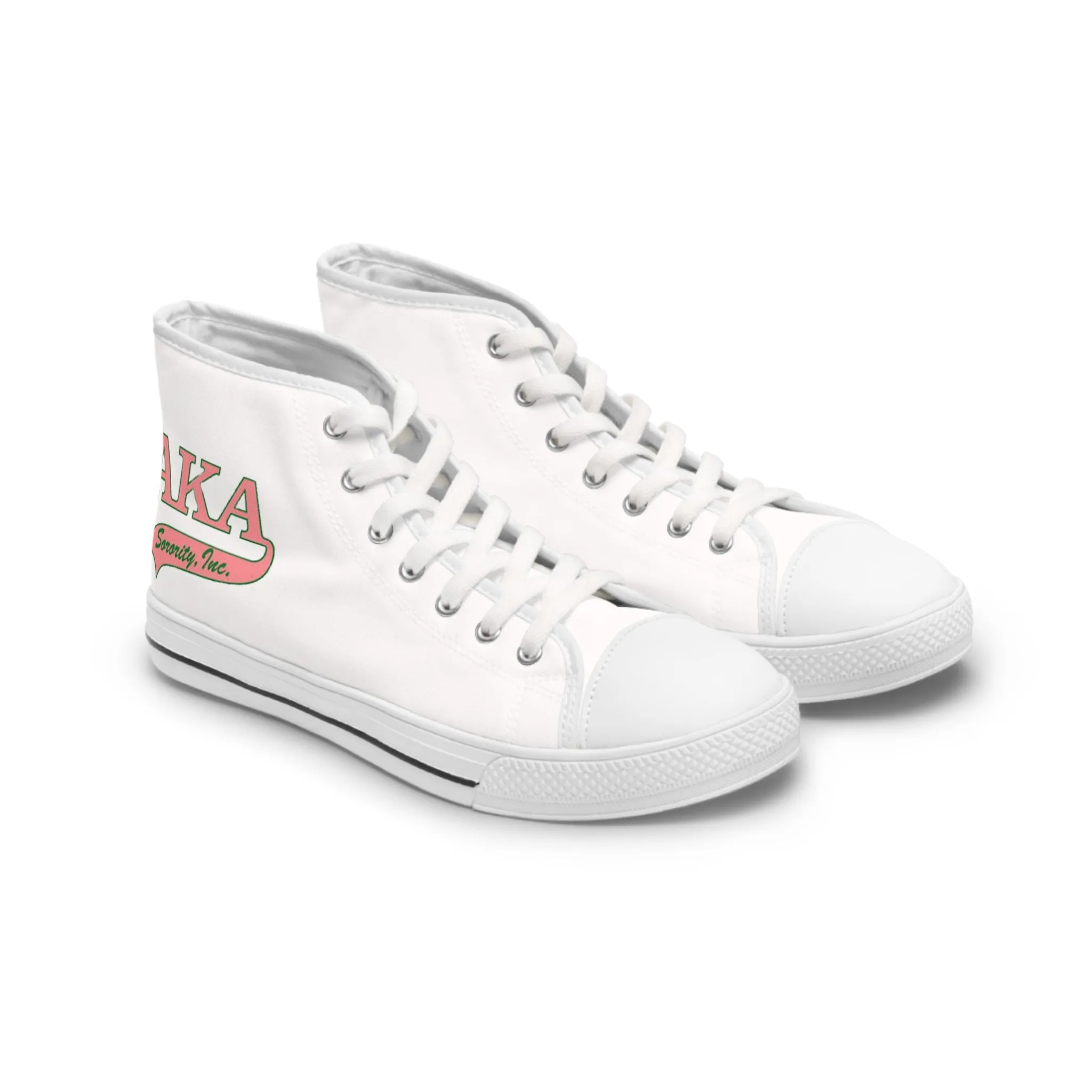 AKA UNCC Alumni Women's High Top Sneakers