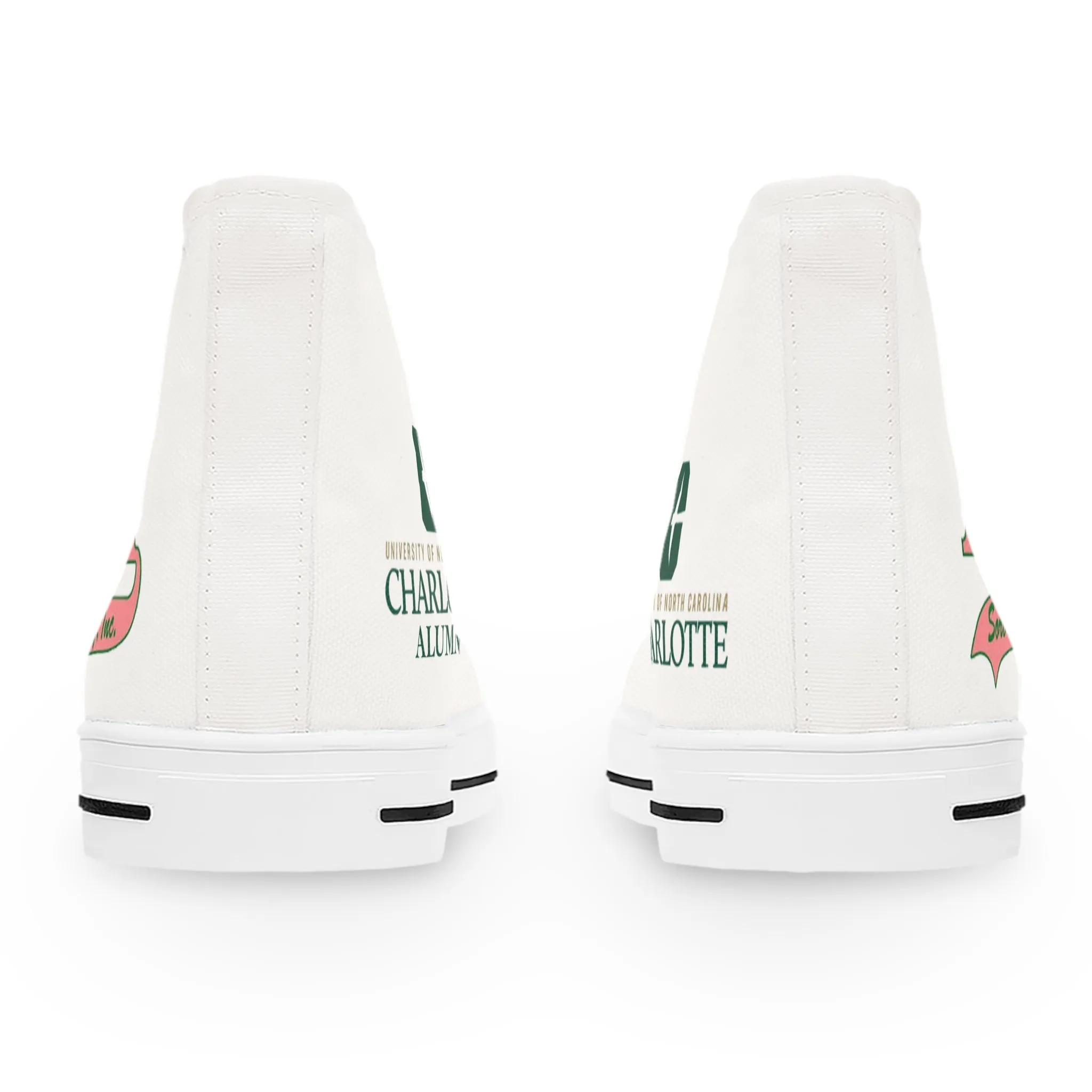 AKA UNCC Alumni Women's High Top Sneakers