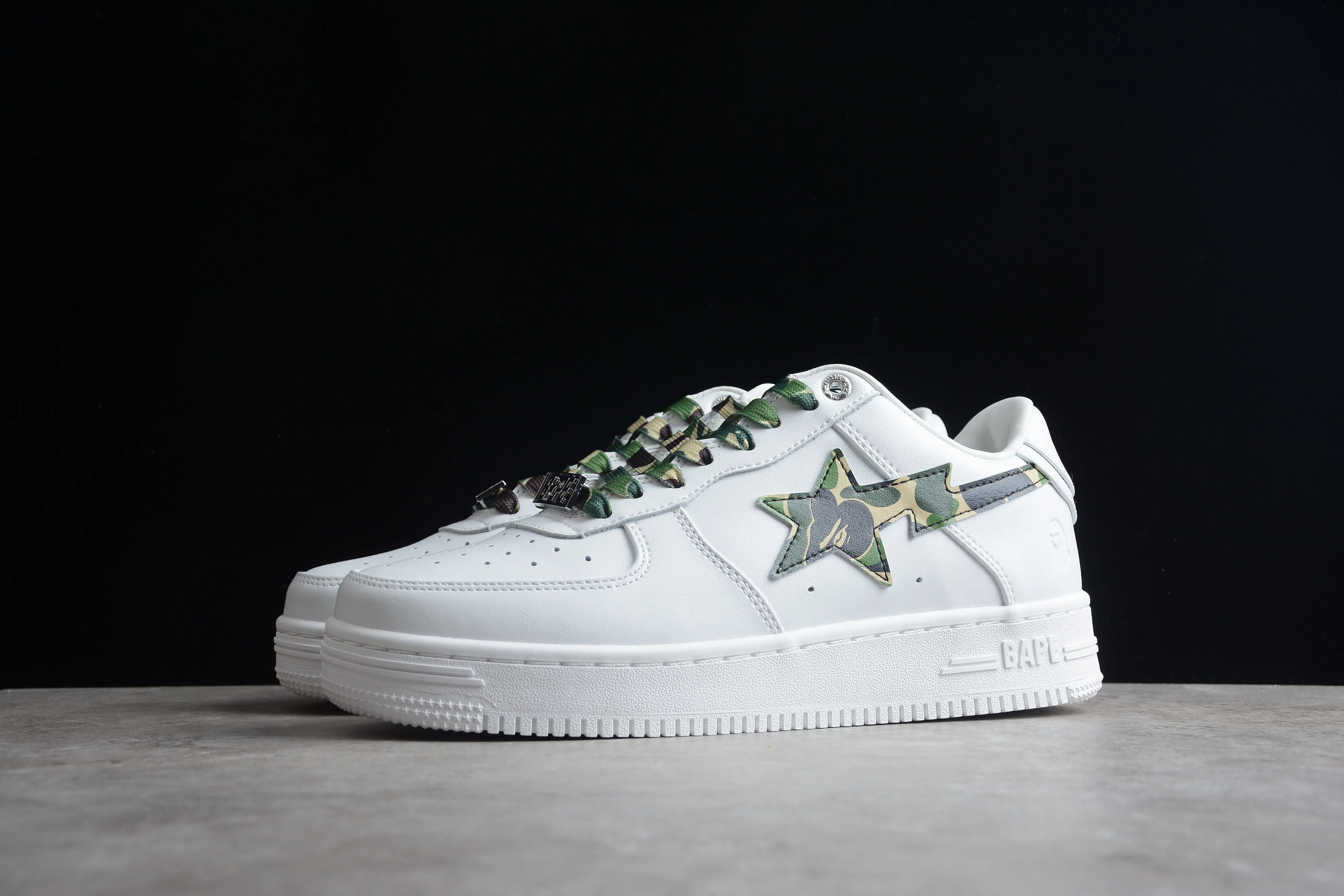 BAPE STA White Camo Edition Sneakers