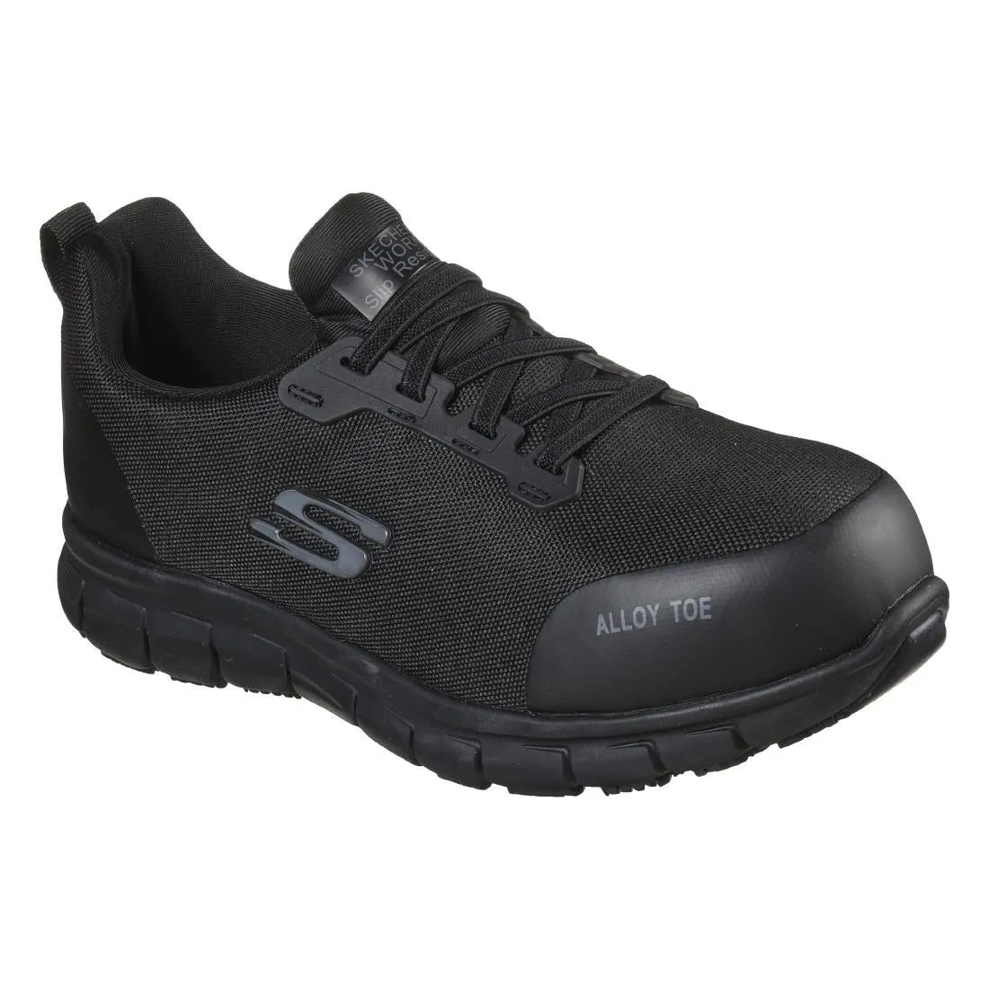 BB670-36 Skechers Womens Safety Shoe with Steel Toe Cap - Size 36 (UK 3)