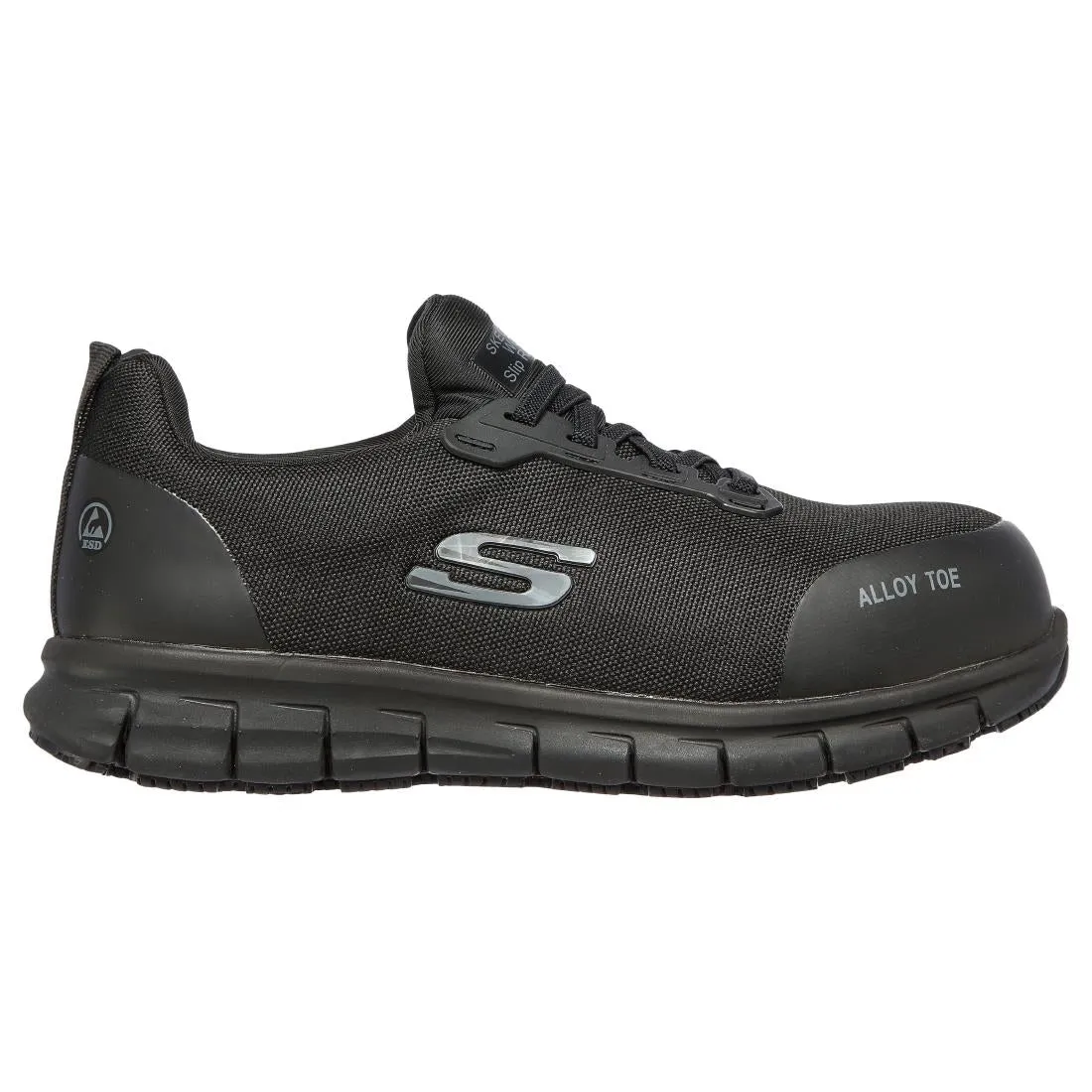 BB670-36 Skechers Womens Safety Shoe with Steel Toe Cap - Size 36 (UK 3)