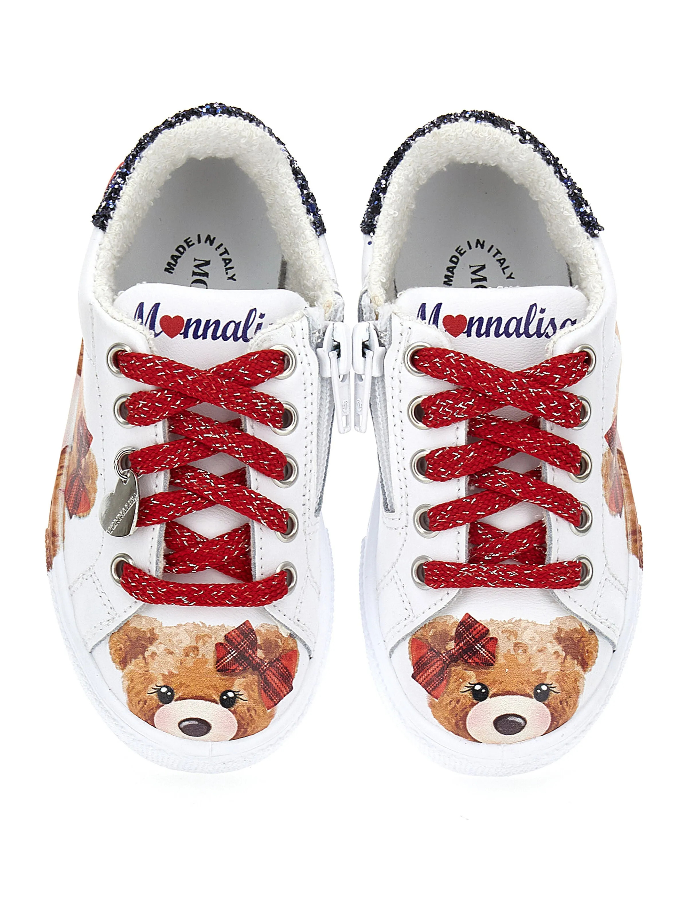 Bicast Teddy Sneakers Monnalisa for Girls