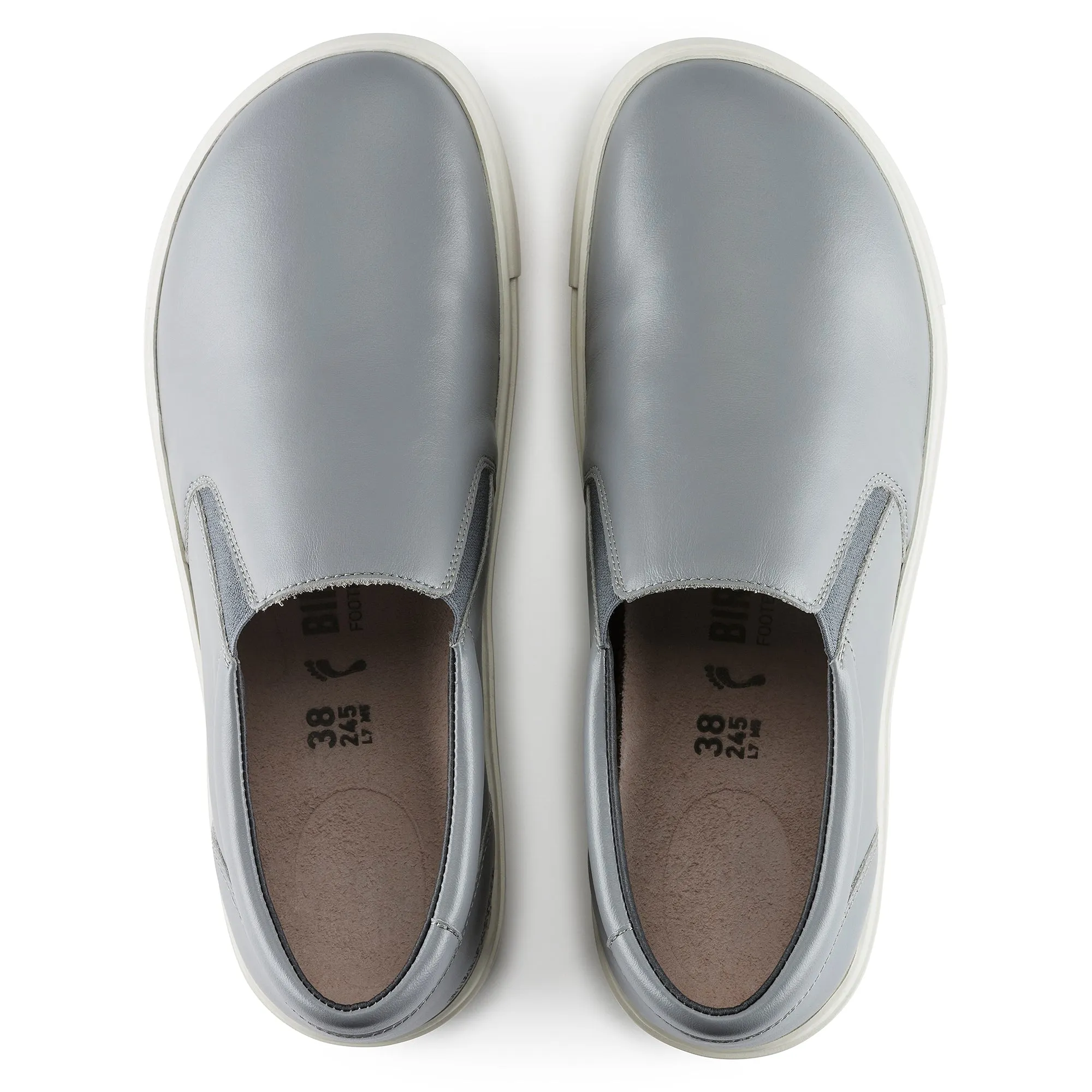 Birkenstock Oswego gray leather