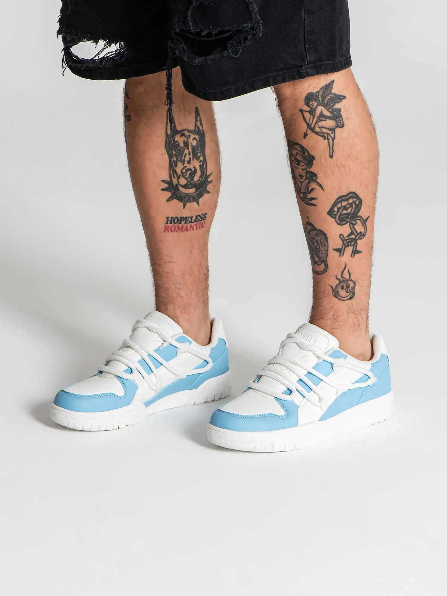 Blue Chaos Sneakers