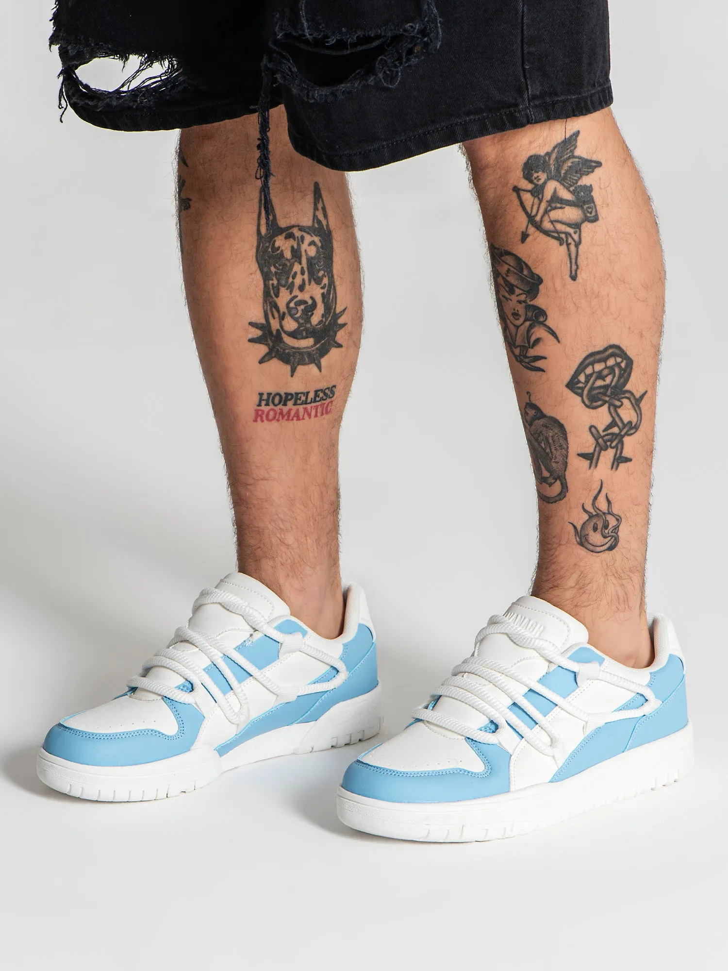 Blue Chaos Sneakers