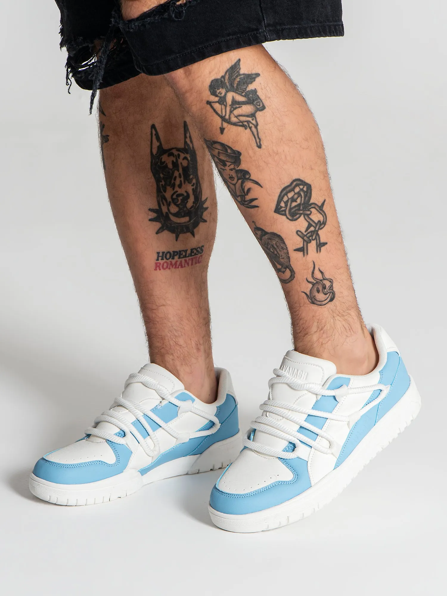 Blue Chaos Sneakers