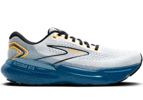 Brooks Glycerin GTS 21 Mens Running - White / Sapphire / Orange