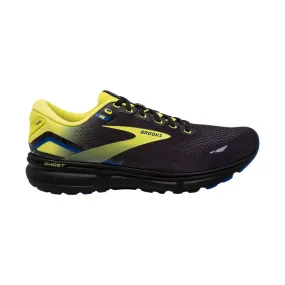 Brooks Men's Ghost 15 Road Running Shoes - Black/Nightlife/Blue - ONLINE STORE CREDIT/EXCHANGE ONLY