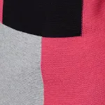 Colour Block Relaxed Knit Pullover