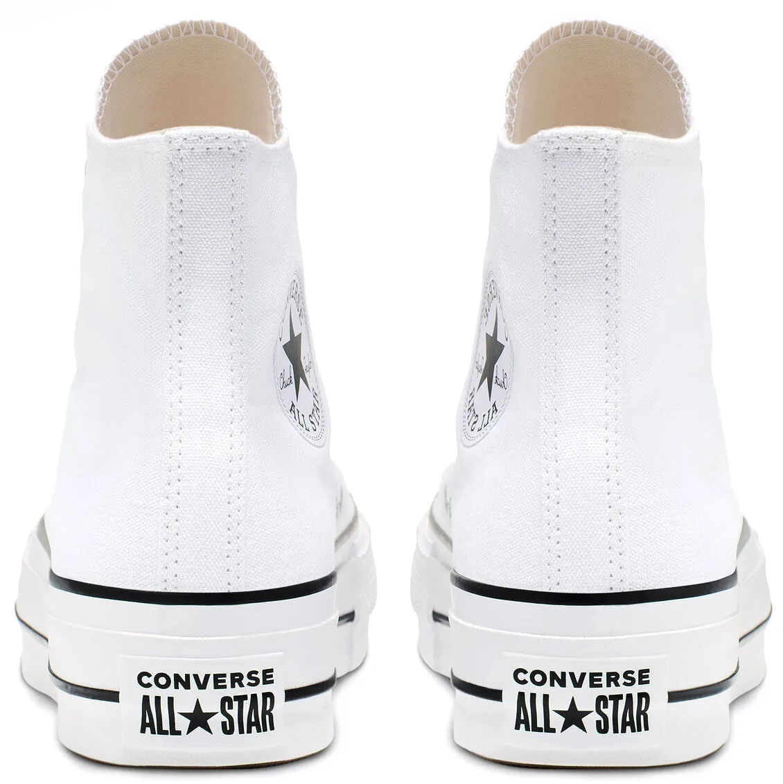 Converse Womens Chuck Taylor All Star Hi Top Lift White