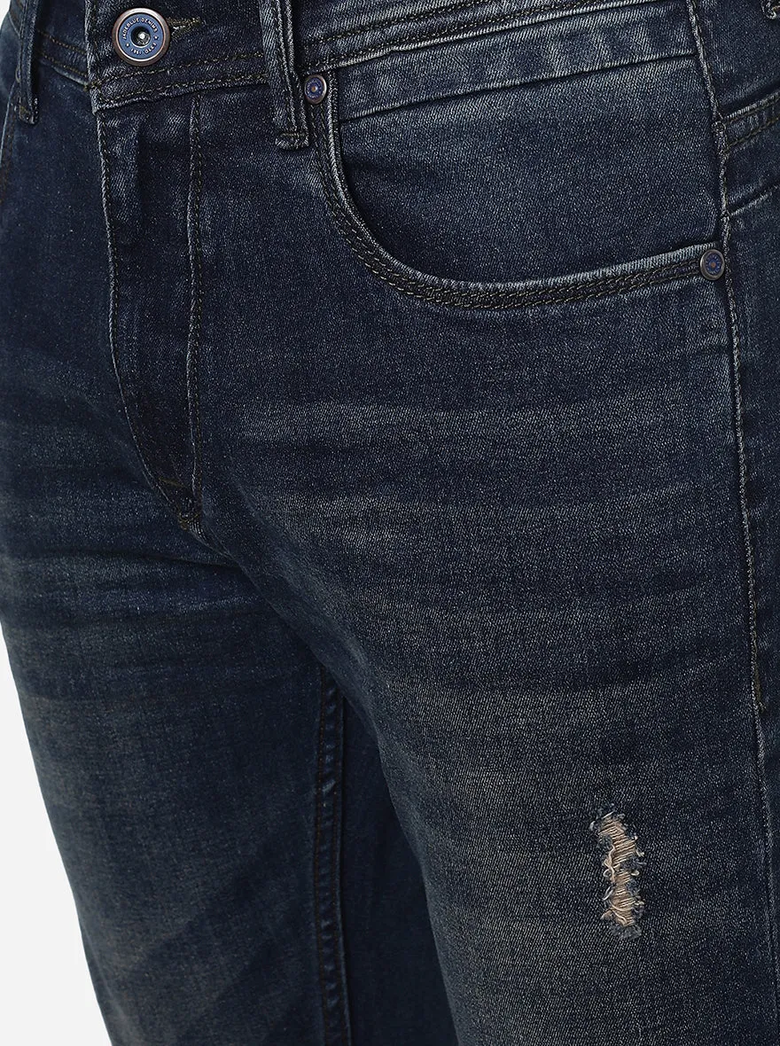 Dutch Blue Washed Slim Fit Jeans | JadeBlue