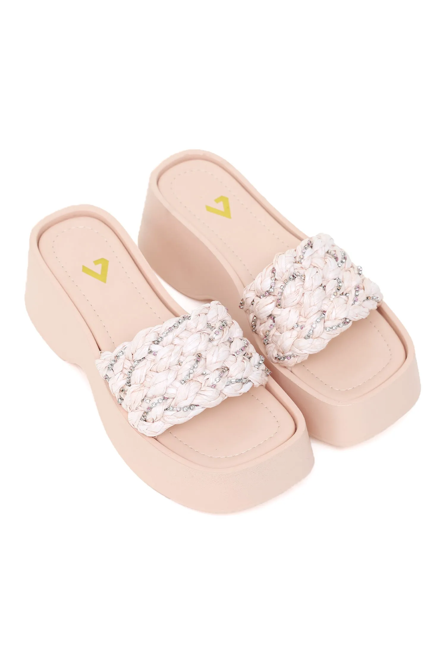 ELEVATED PLATFORM SLIDES-PINK