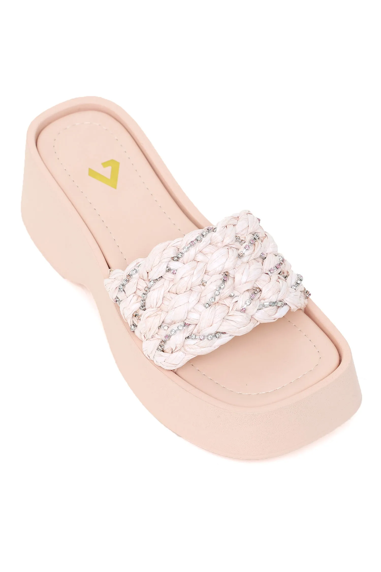 ELEVATED PLATFORM SLIDES-PINK