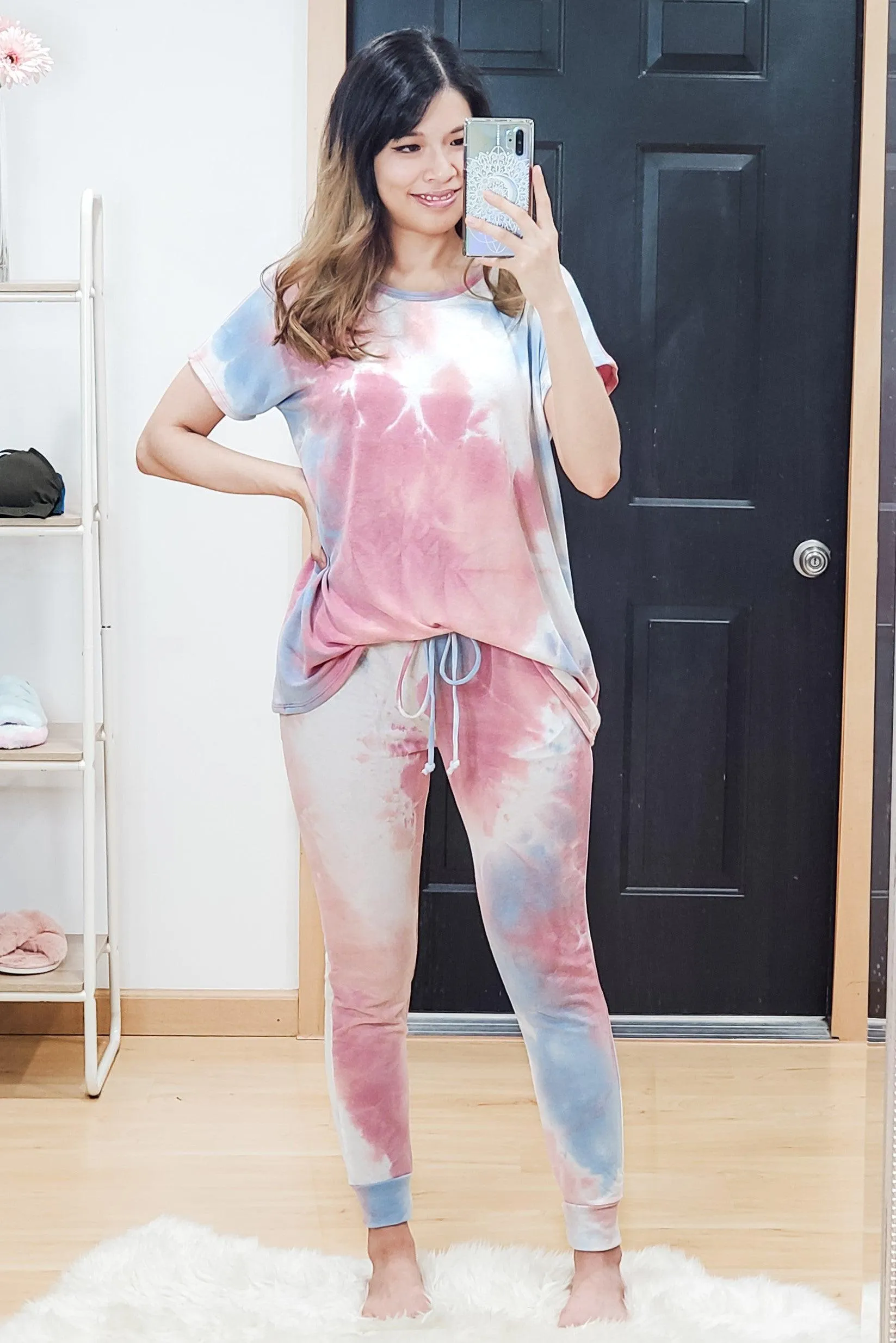 FINAL SALE -  Watercolor Tie Dye Joggers