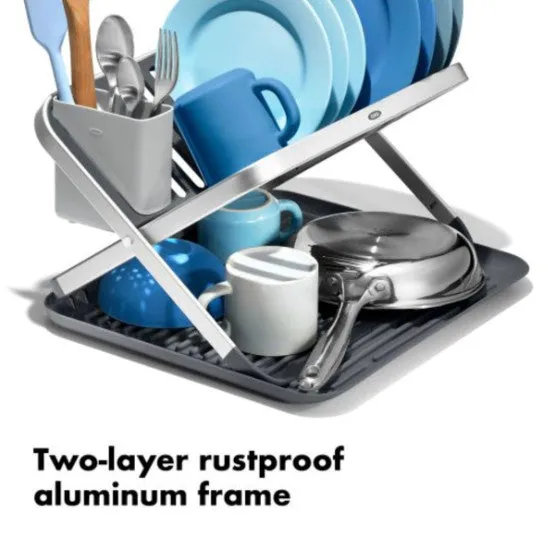 Fold Flat Dish Rack