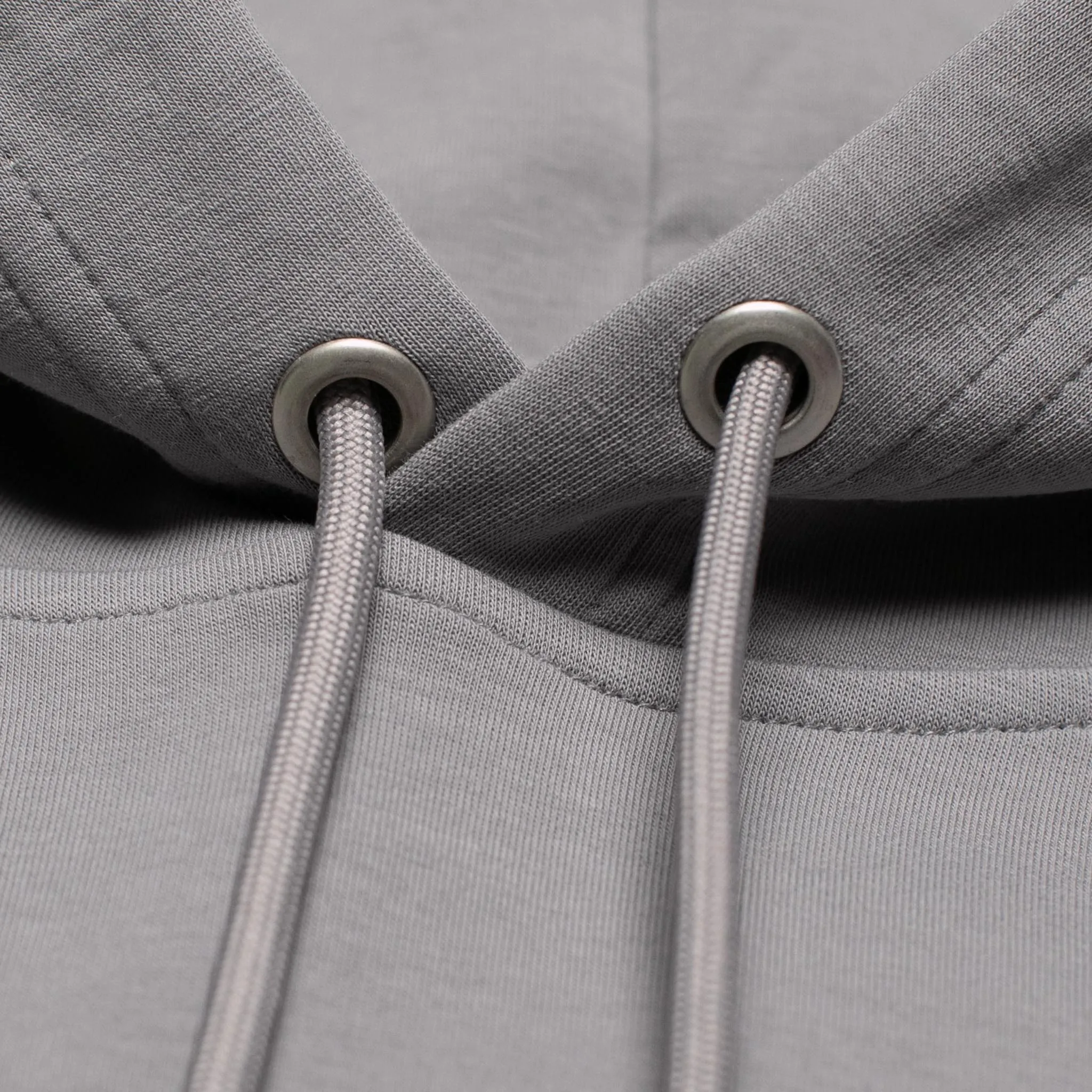 HOMME  Lightweight 'ESSENTIAL' Hoodie Cement