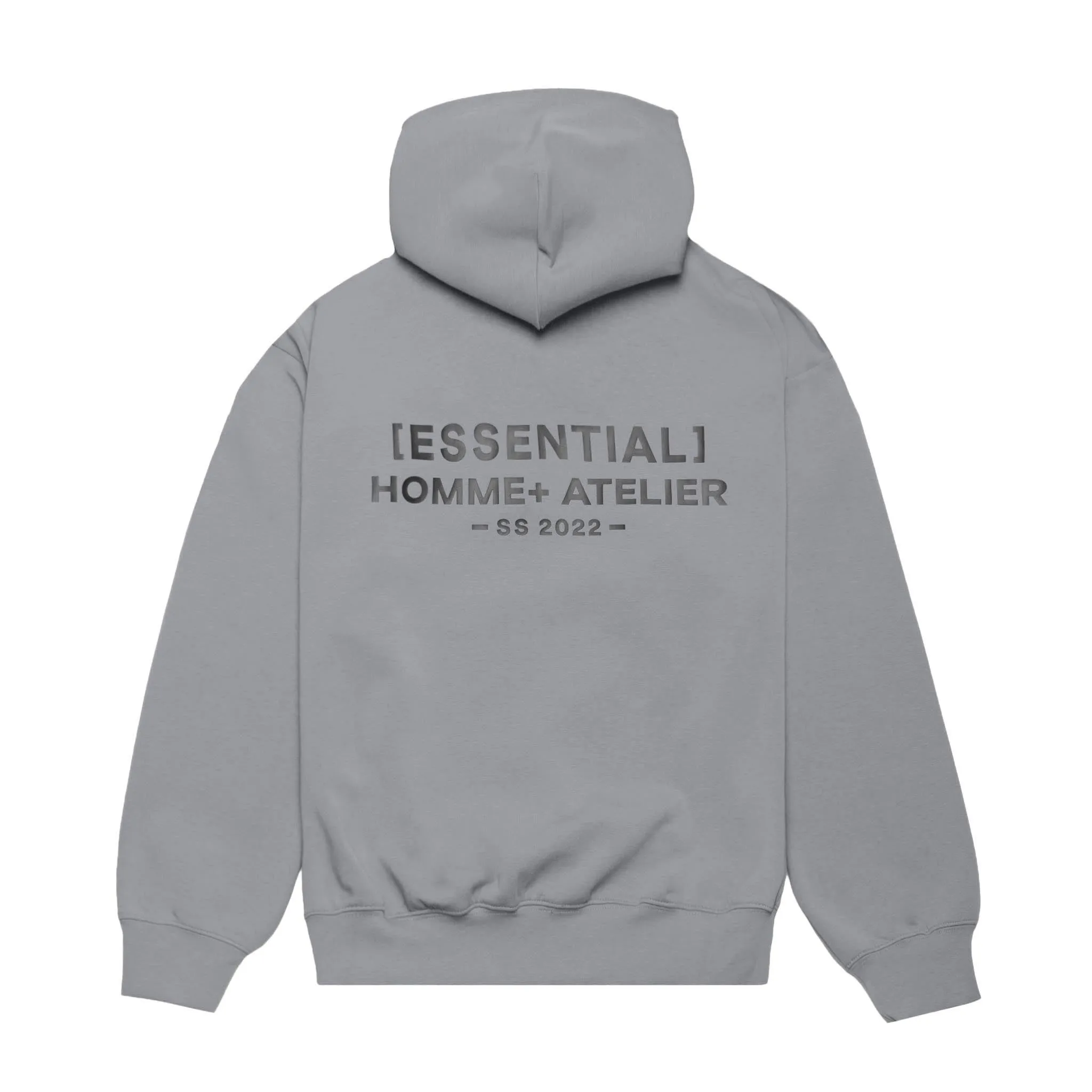 HOMME  Lightweight 'ESSENTIAL' Hoodie Cement