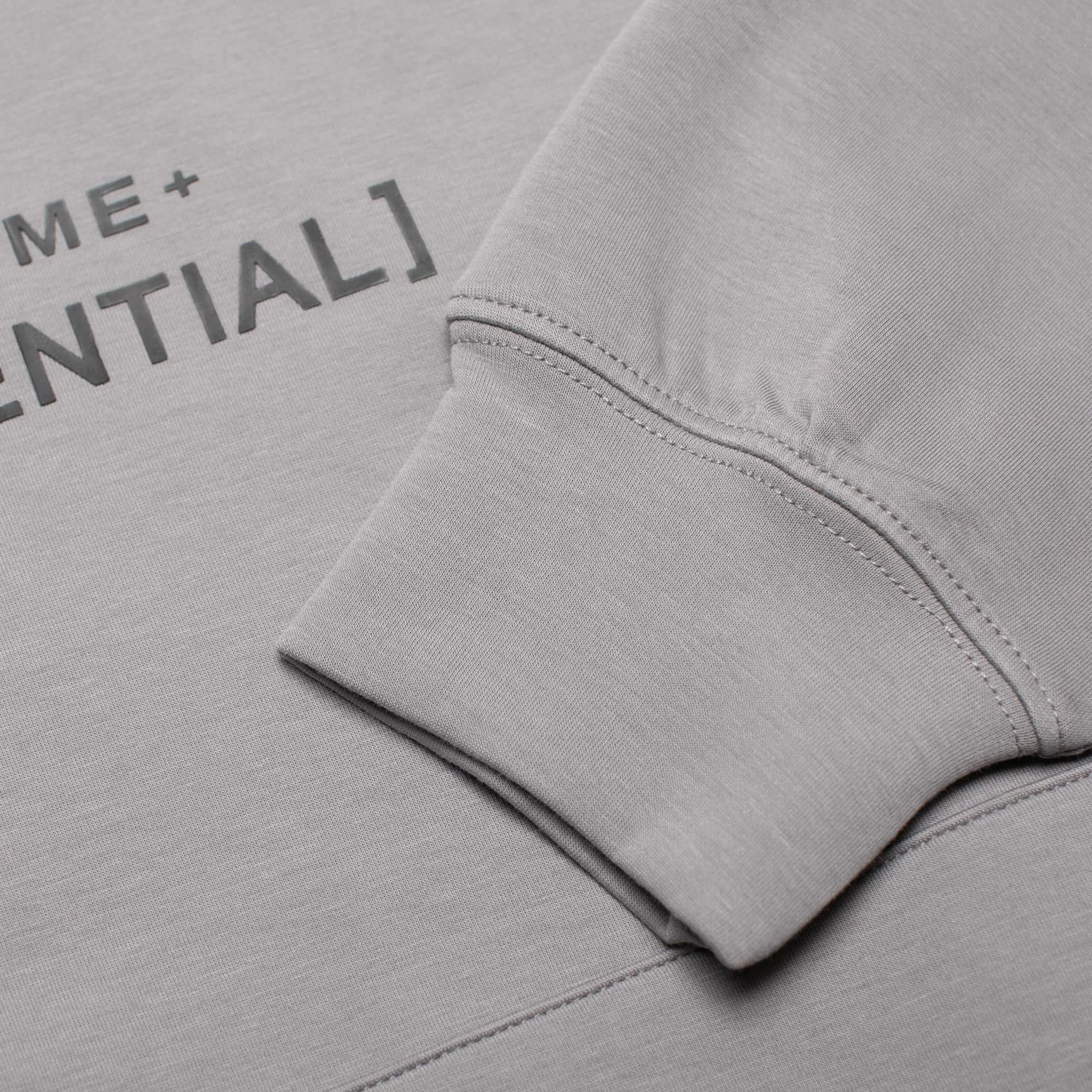 HOMME  Lightweight 'ESSENTIAL' Hoodie Cement