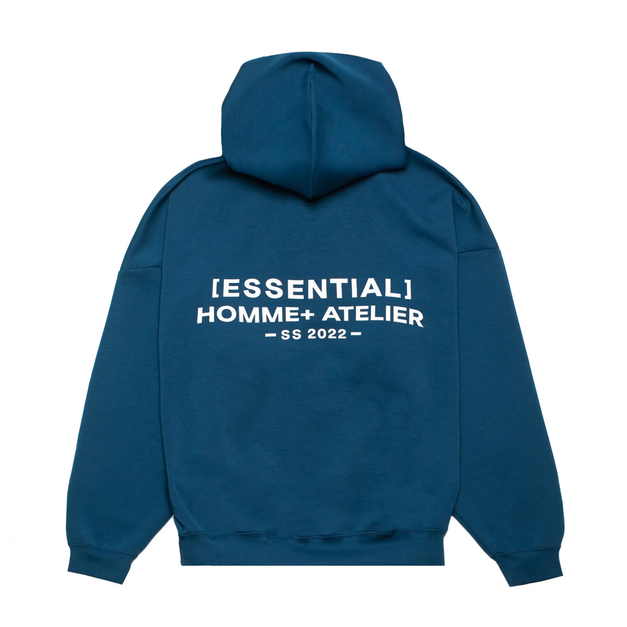 HOMME  Lightweight 'ESSENTIAL'Hoodie Teal