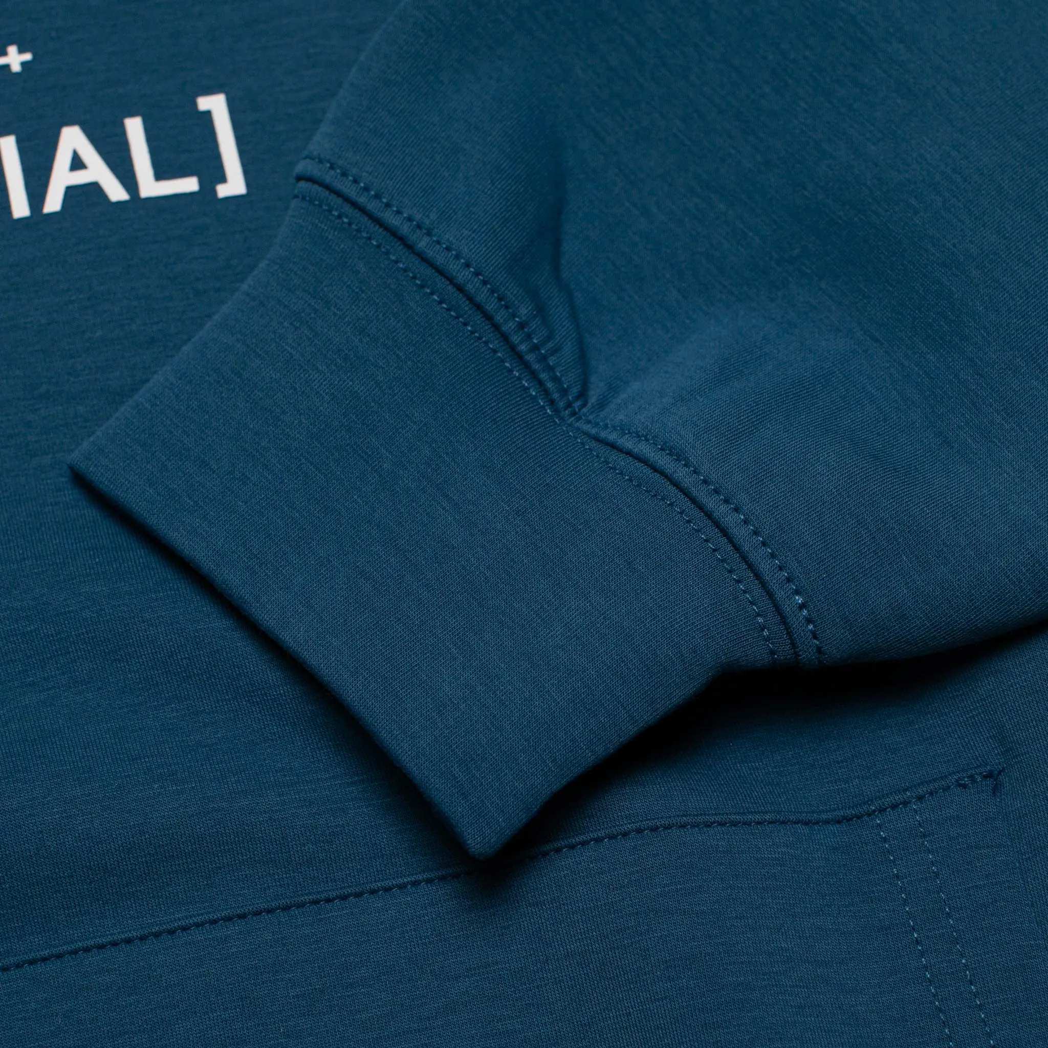 HOMME  Lightweight 'ESSENTIAL'Hoodie Teal