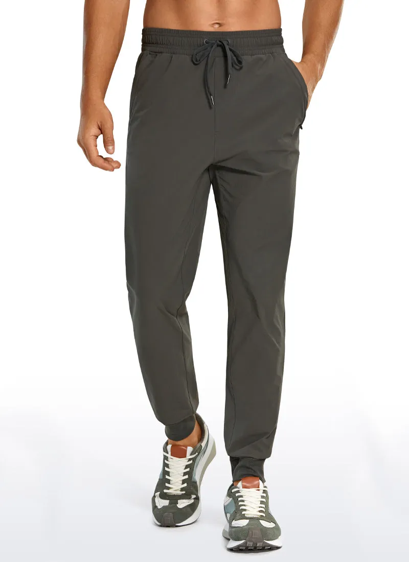 Lightweight Joggers Zip Pockets 29''