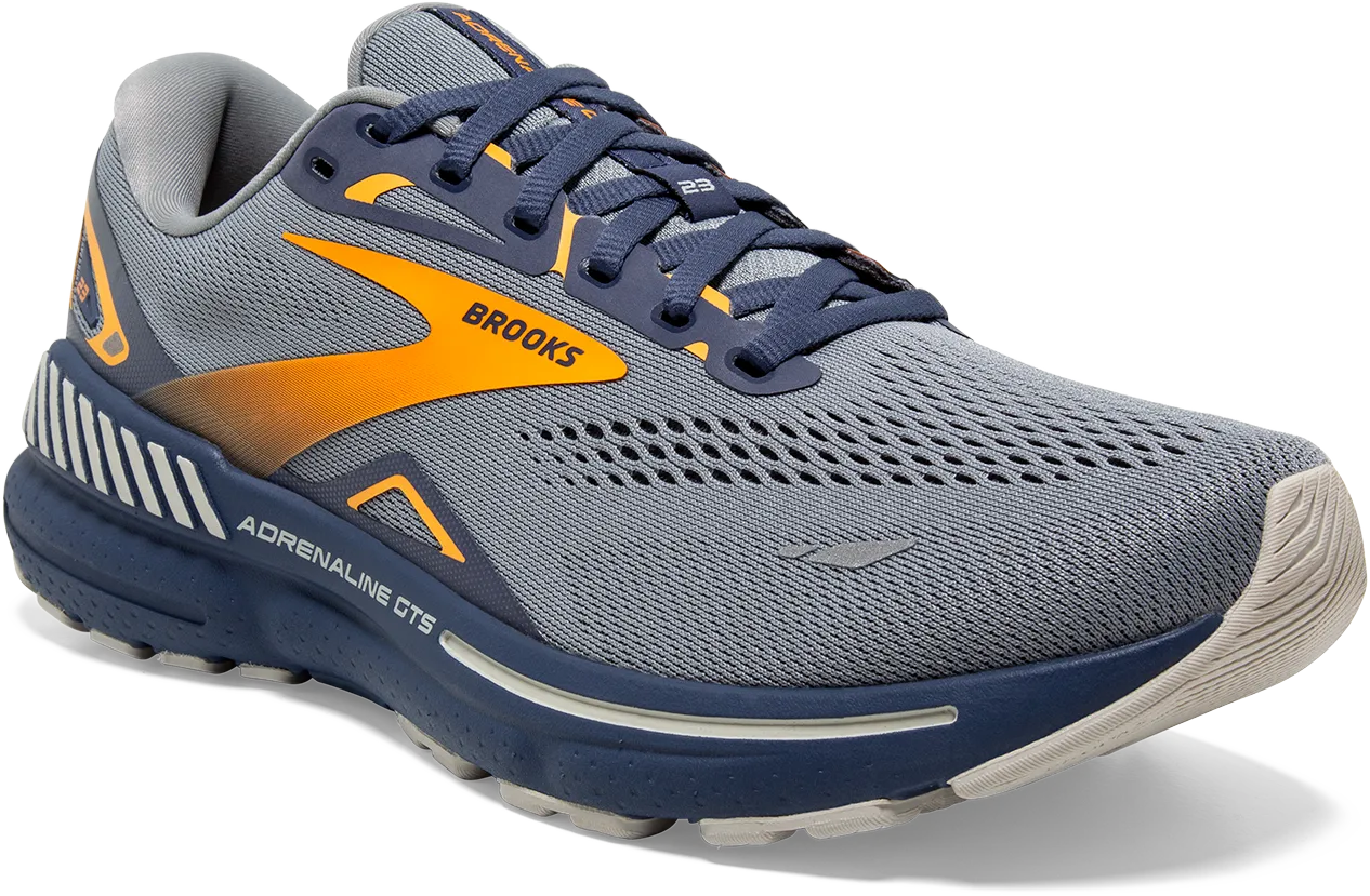 Men's Adrenaline GTS 23 (027 - Grey/Crown Blue/Orange)