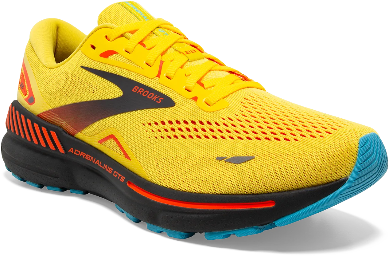 Men's Adrenaline GTS 23 (708 - Yellow/Foraged Iron/Orange)