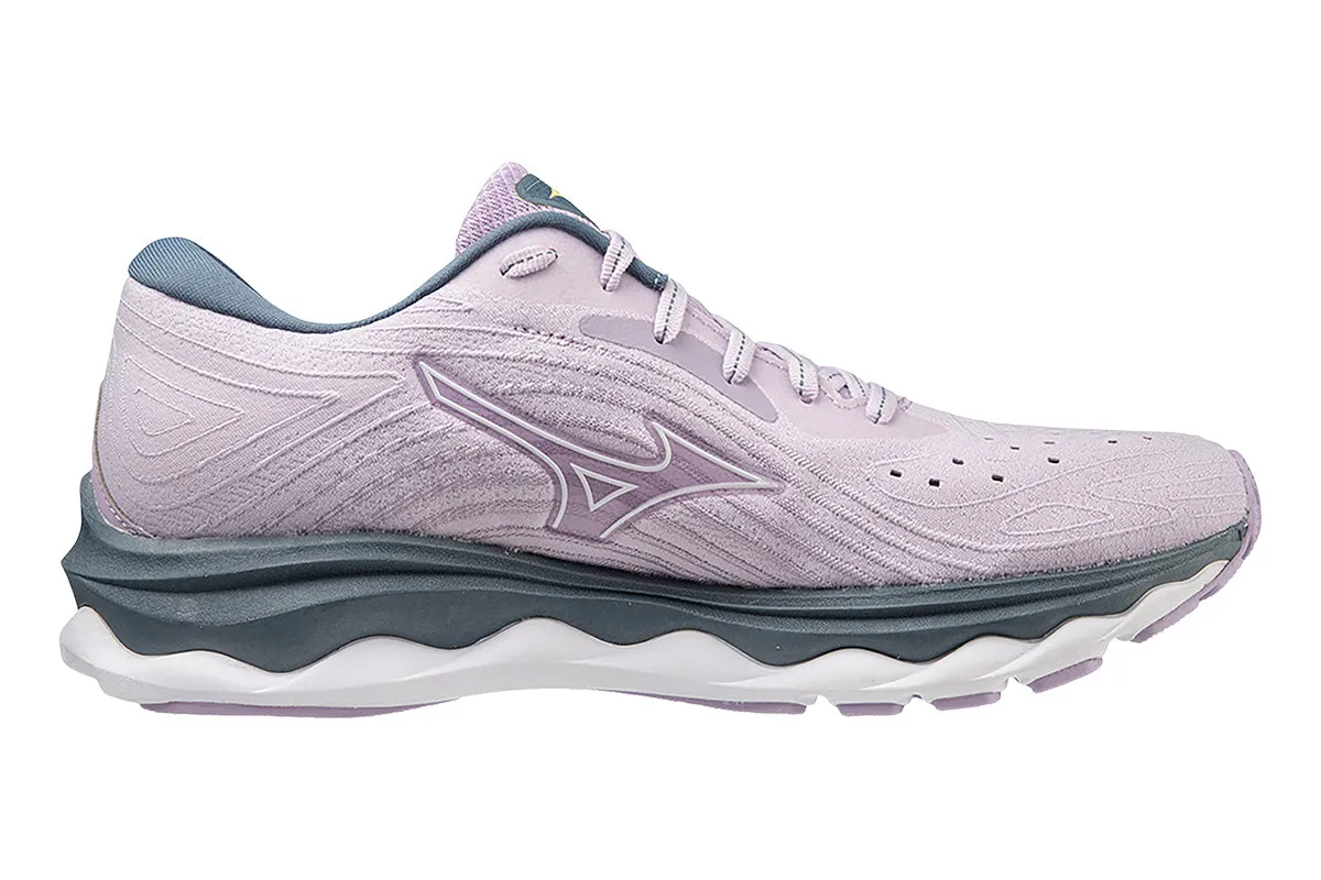 Mizuno Wave Sky 6 B Pastel Lilac/White/China Blue Womens