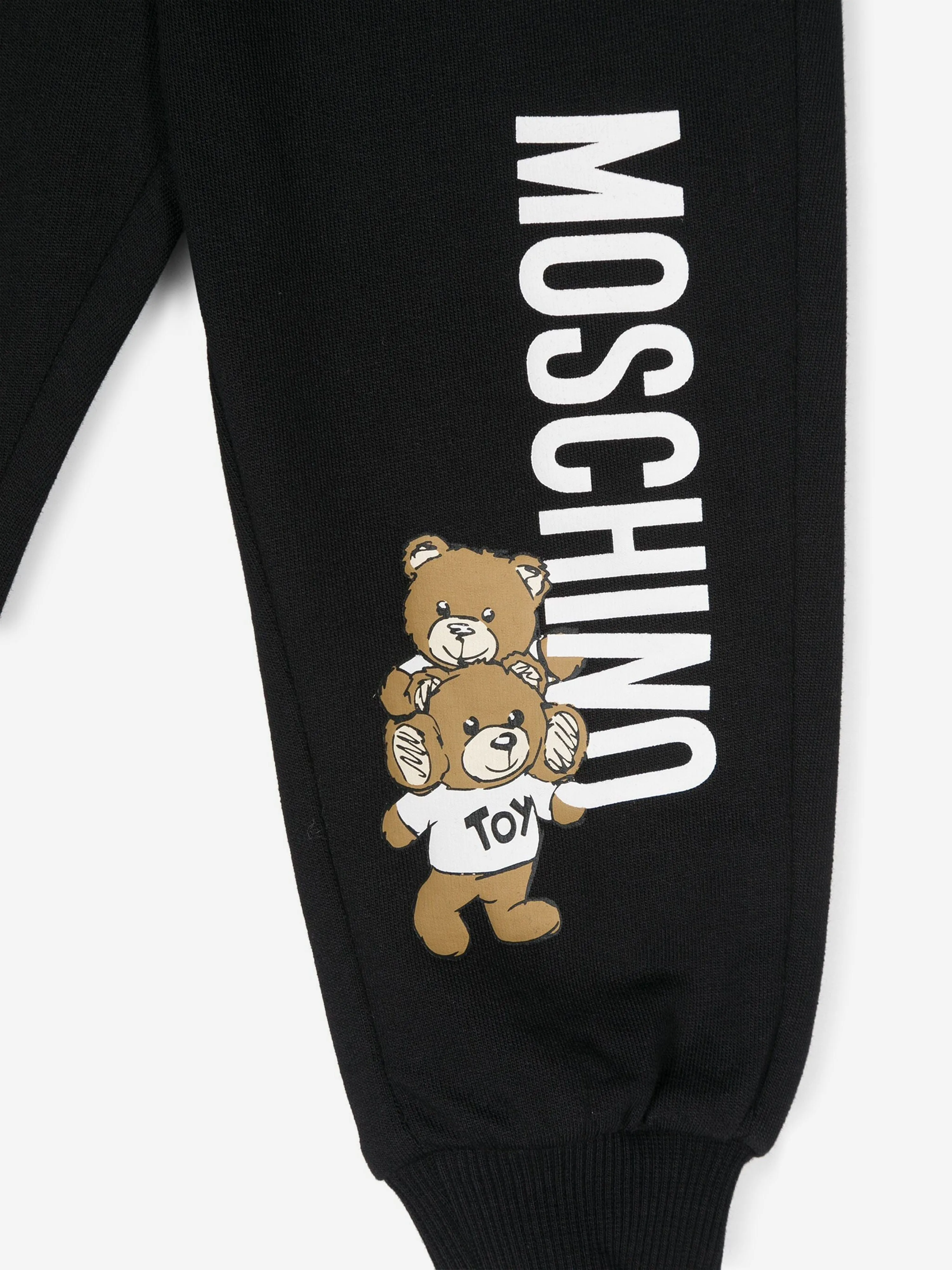 Moschino Baby Bear Logo Joggers in Black