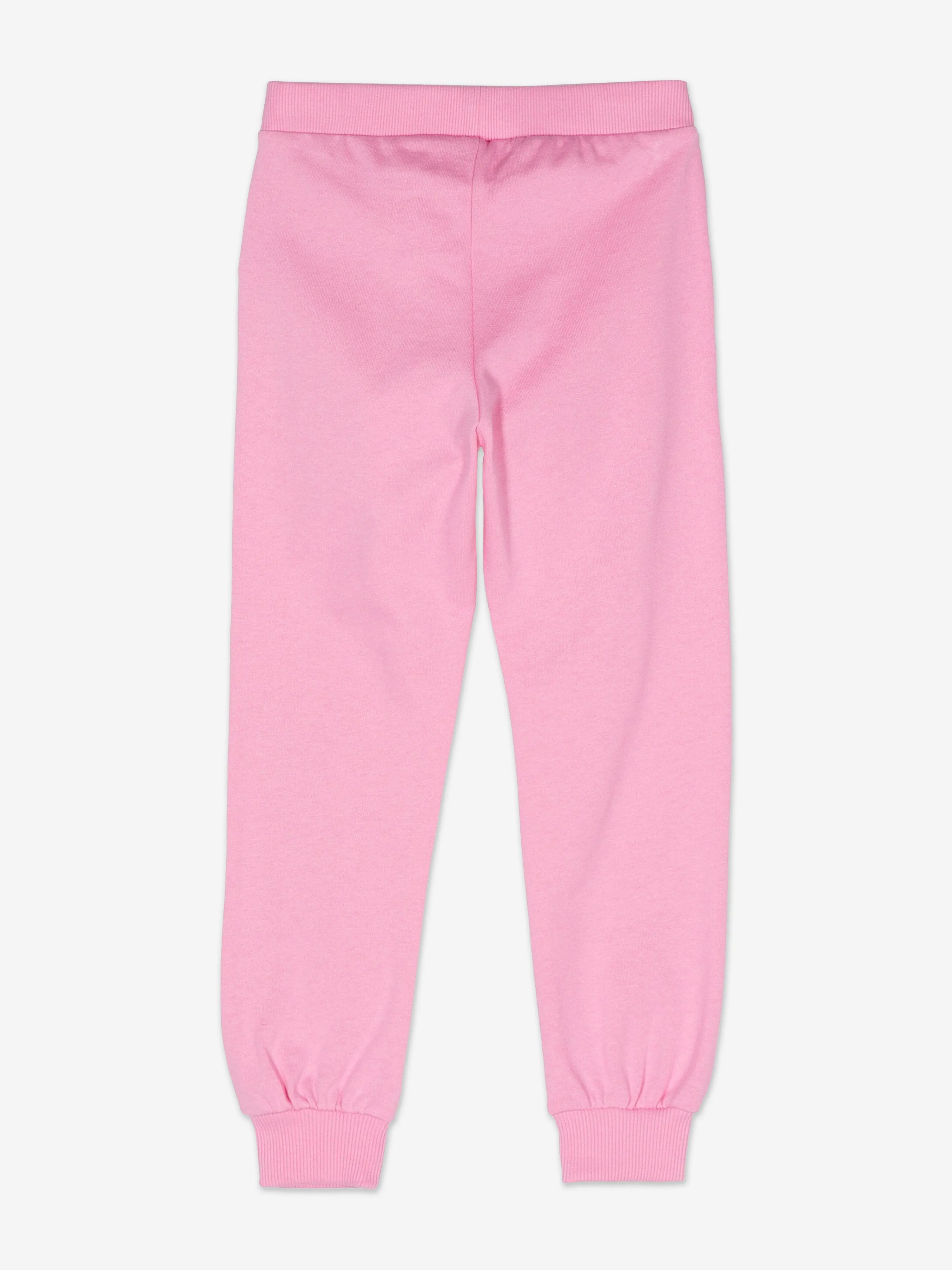 Moschino Girls Teddy Bear Logo Joggers in Pink