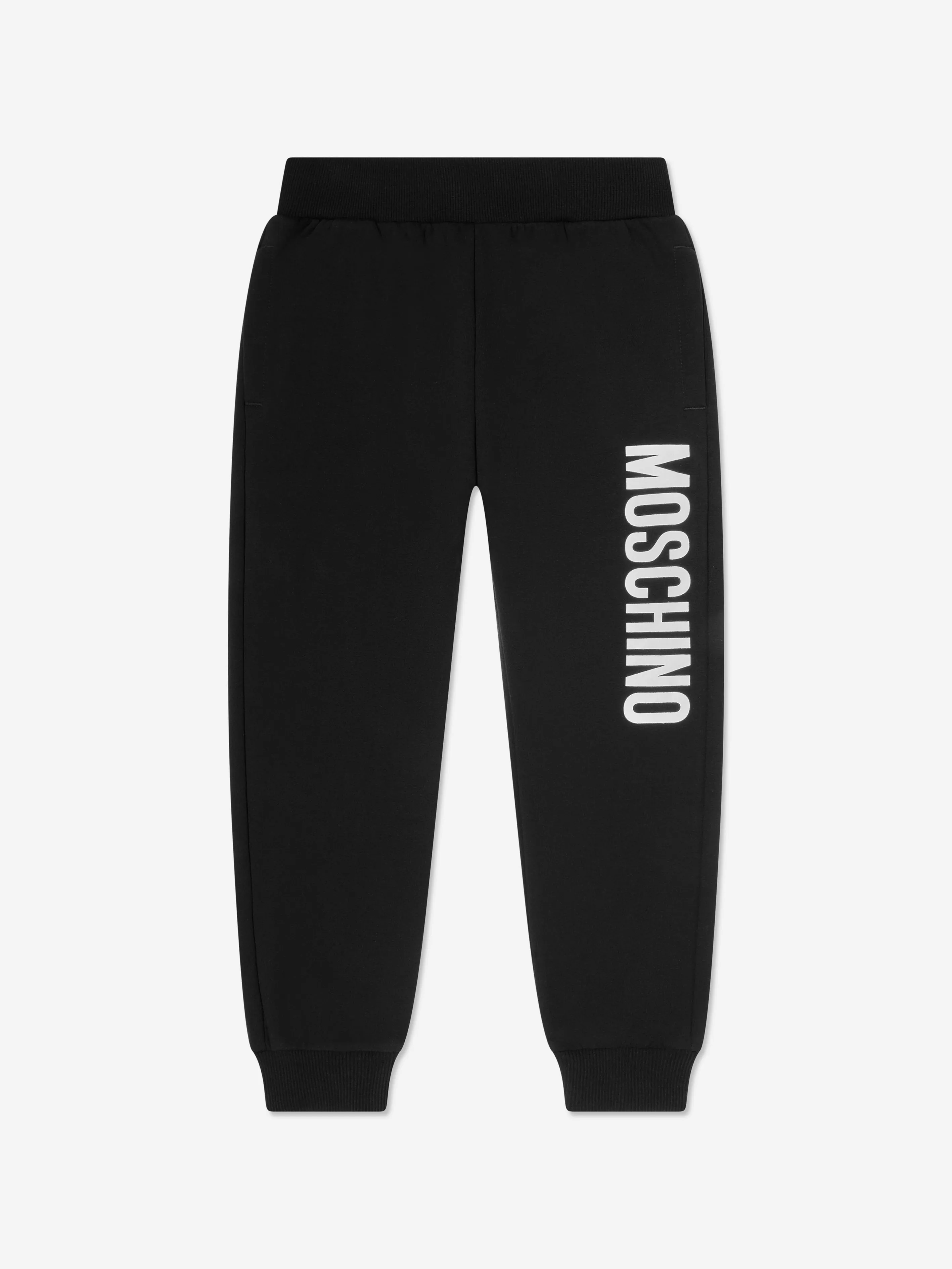 Moschino Kids Logo Tracksuit in Black