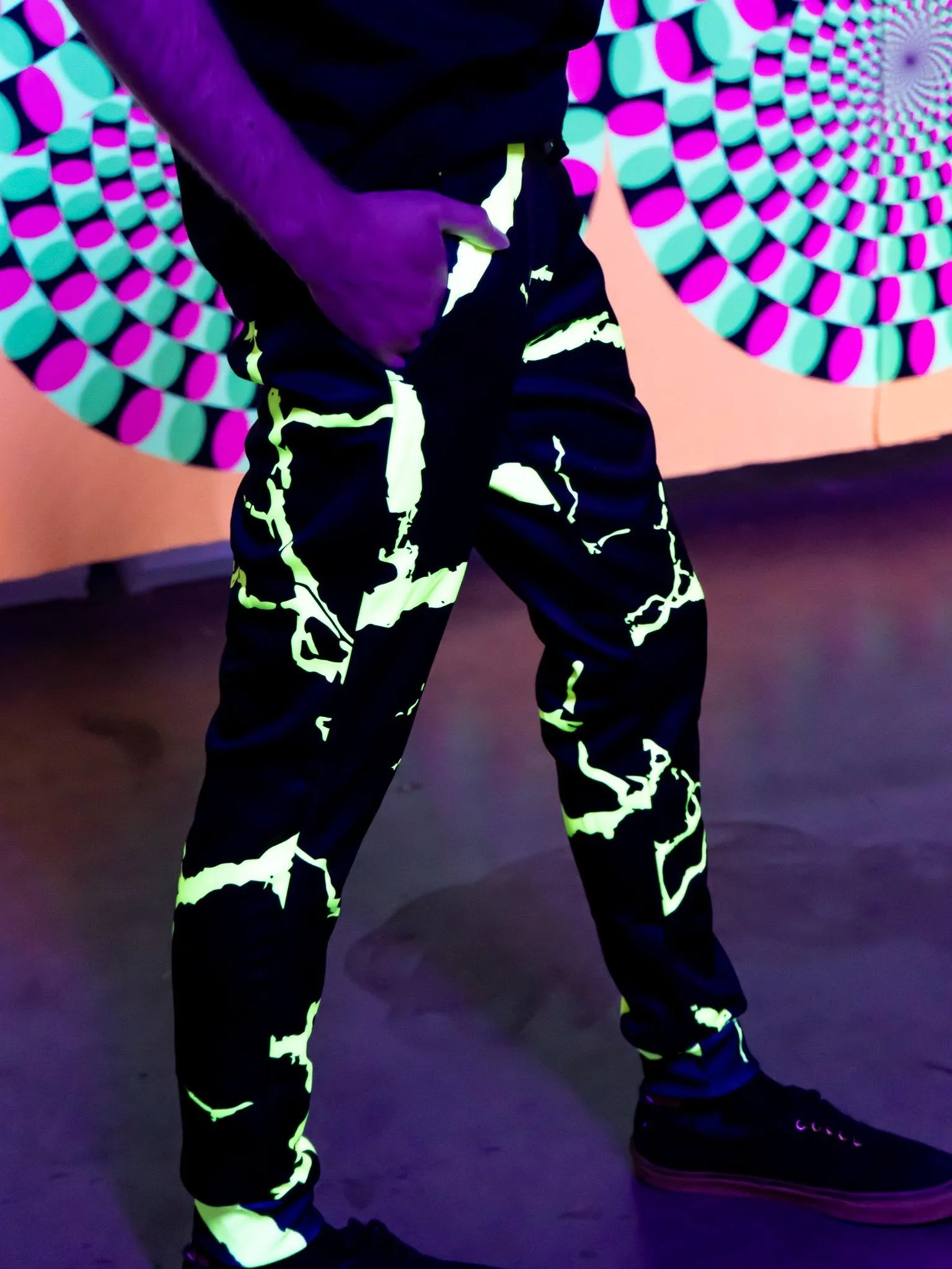 Neon Electro Shock Joggers