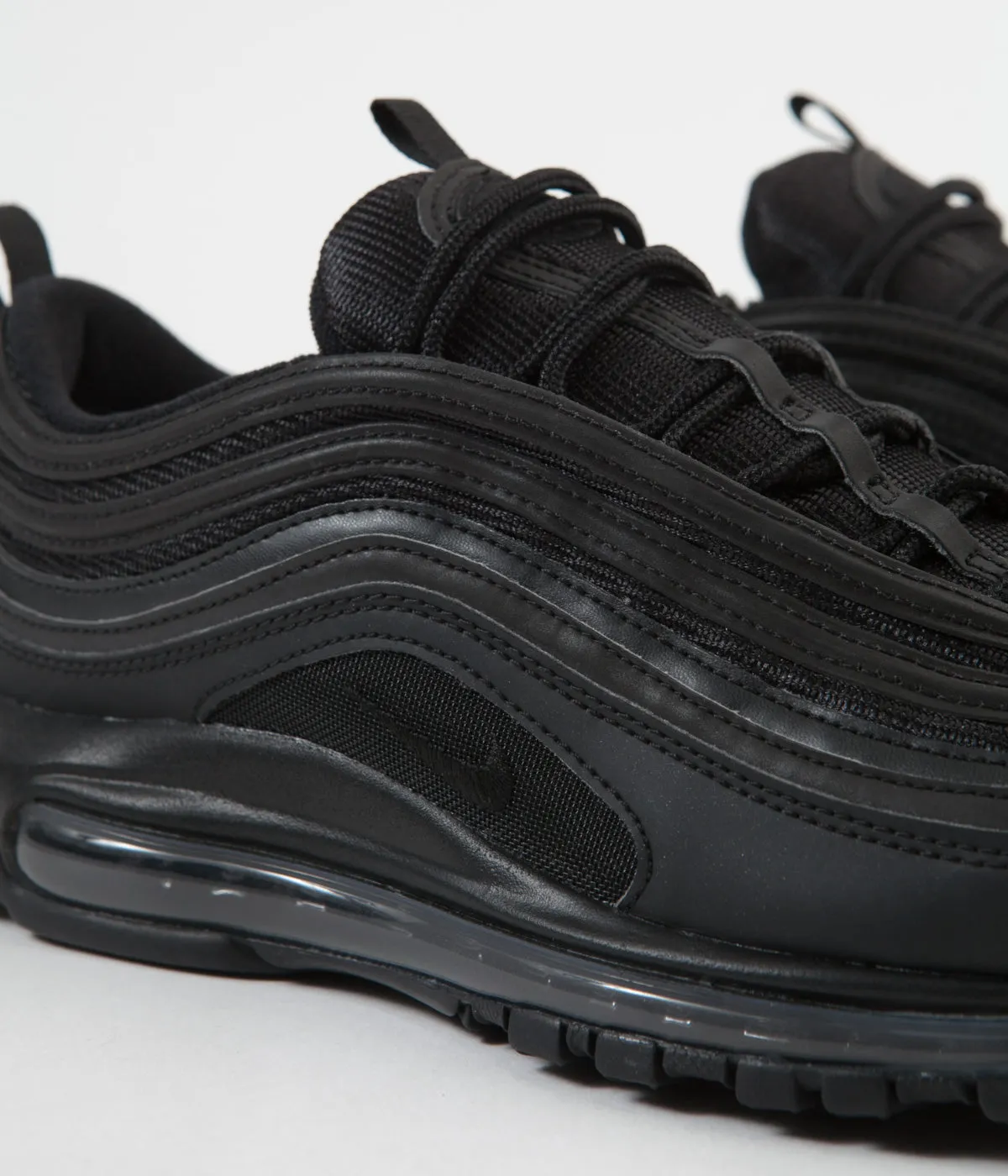 Nike Air Max 97 Shoes - Black / Black - White