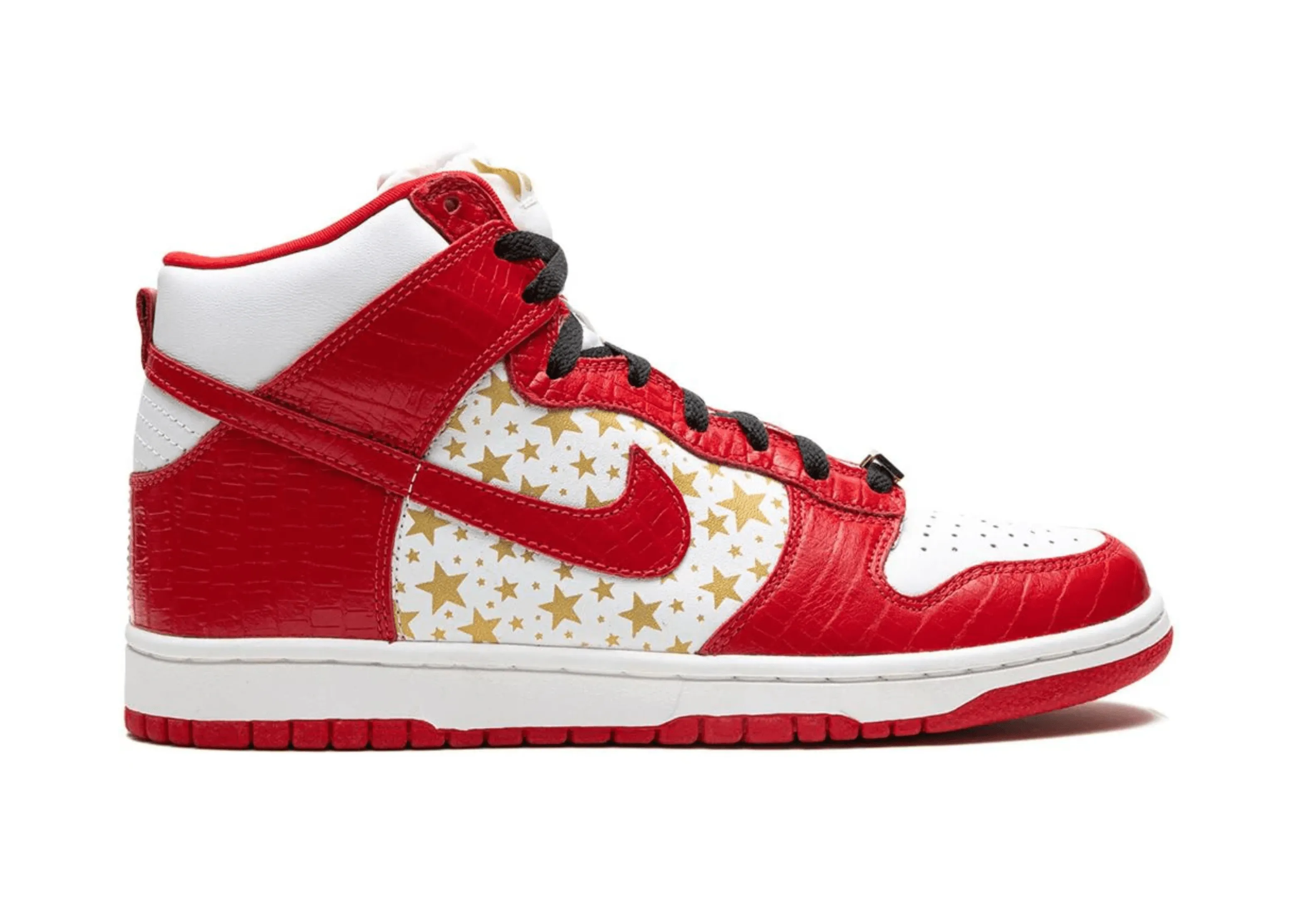 Nike Sb Dunk High X Supreme Red Star