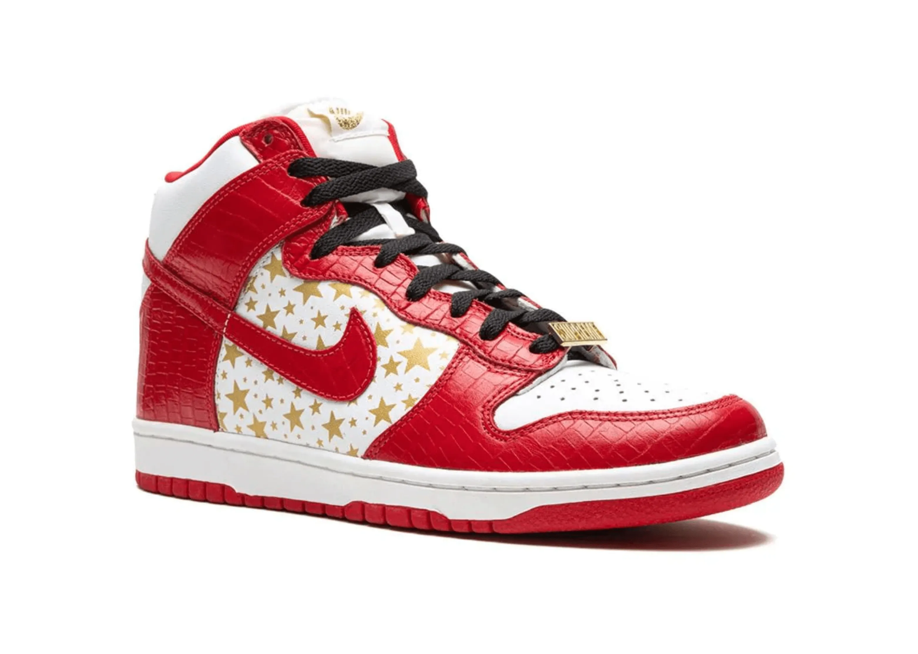 Nike Sb Dunk High X Supreme Red Star