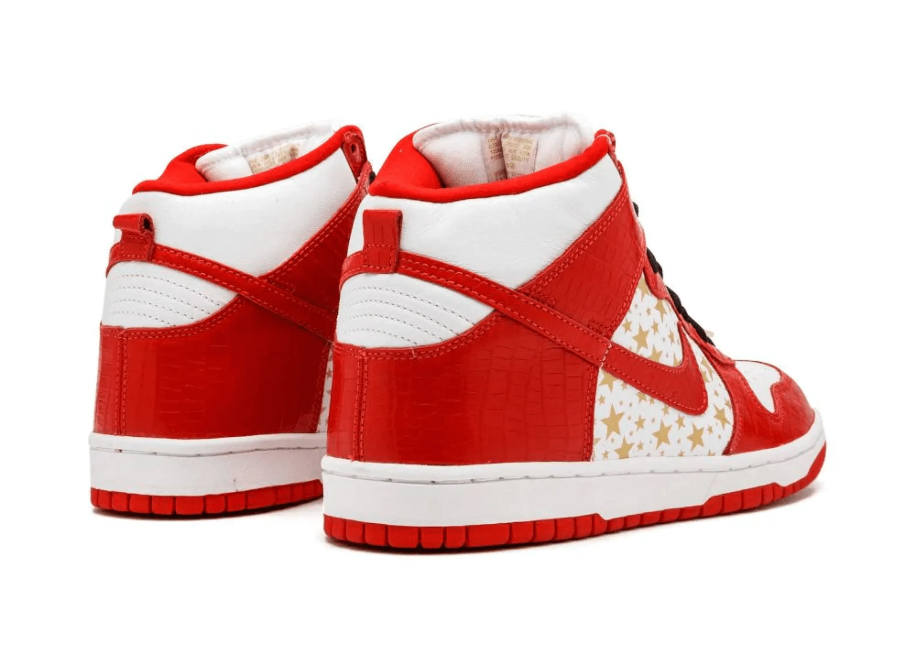 Nike Sb Dunk High X Supreme Red Star