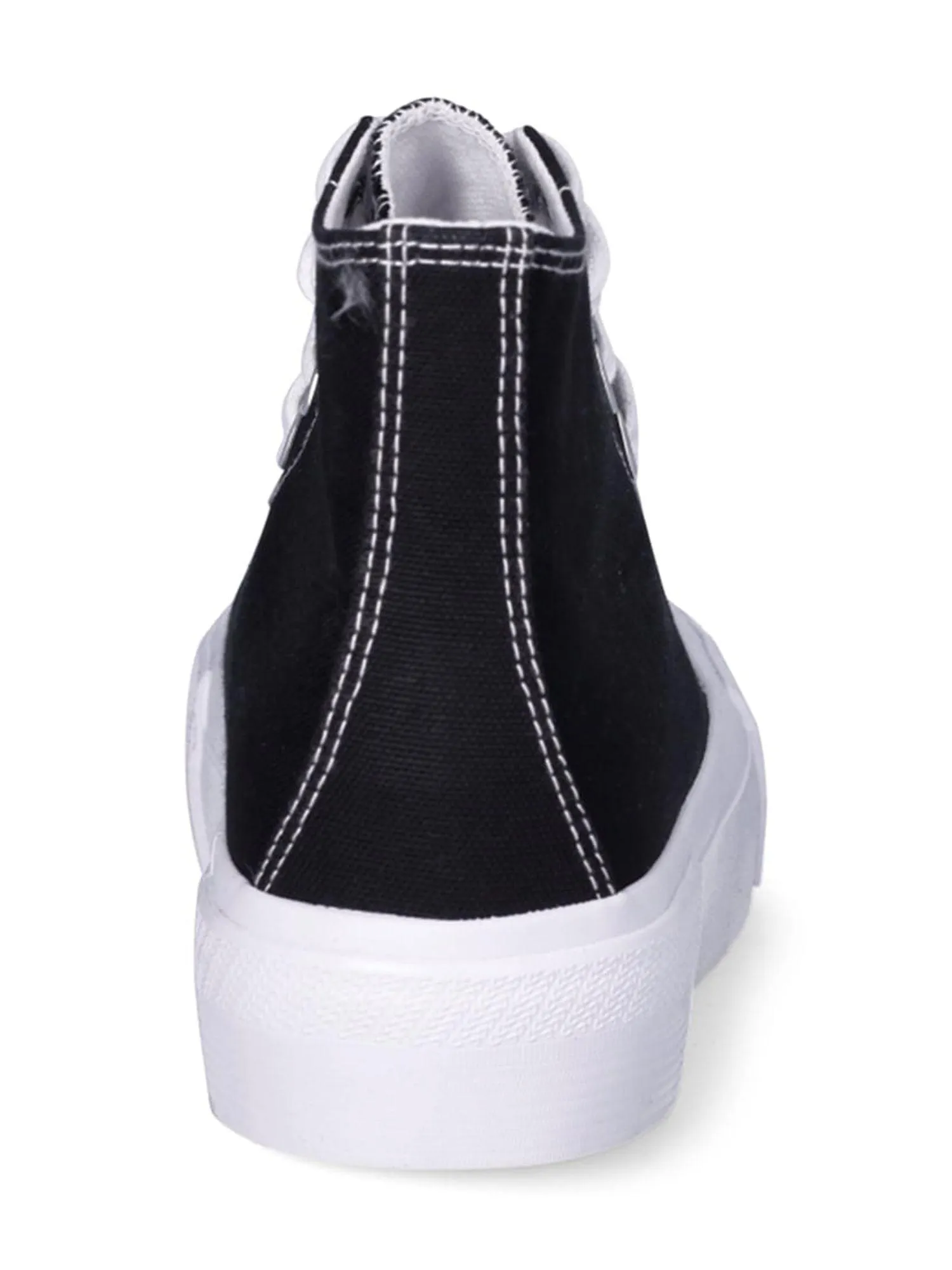 No Boundaries Platform Lace Up High Top Sneakers, Women’s