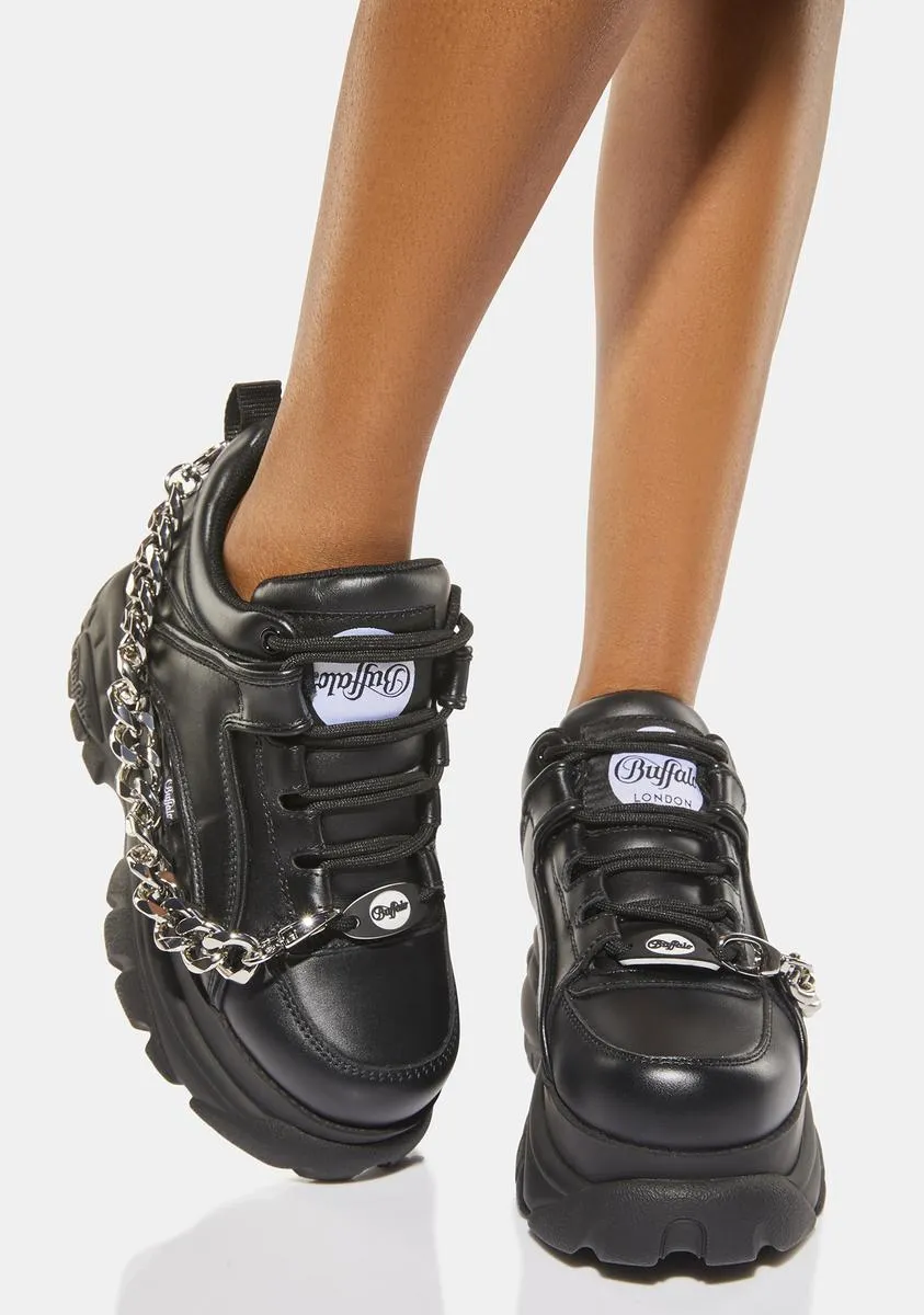 Pierce Chain Platform Sneakers