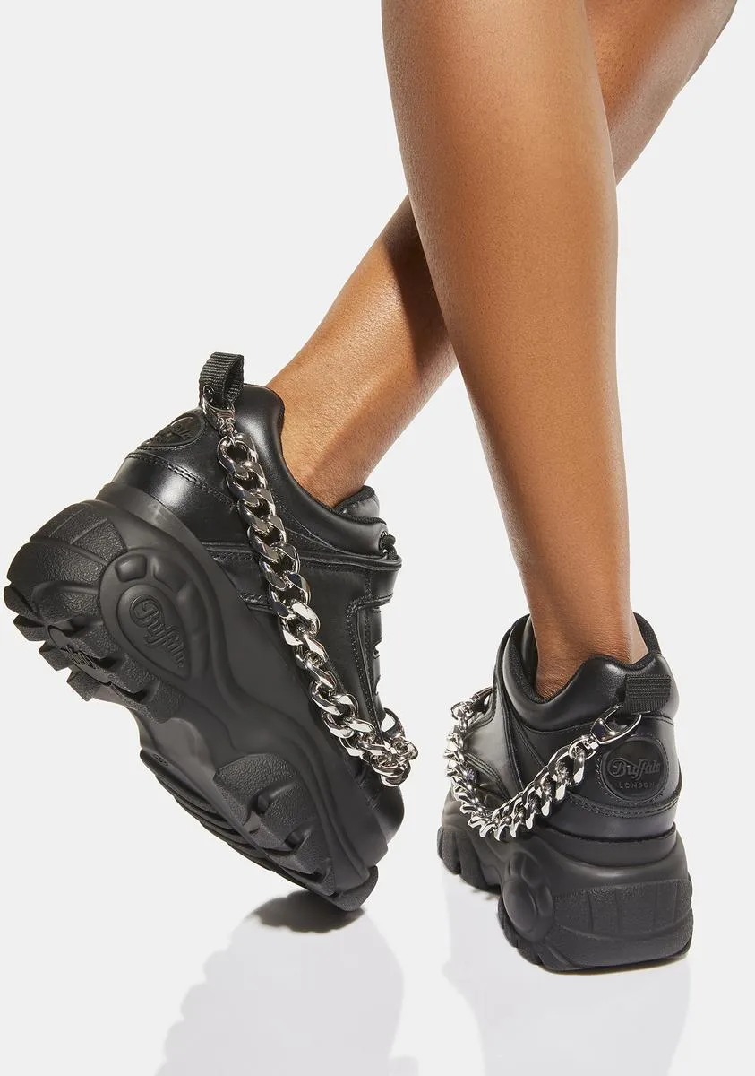 Pierce Chain Platform Sneakers