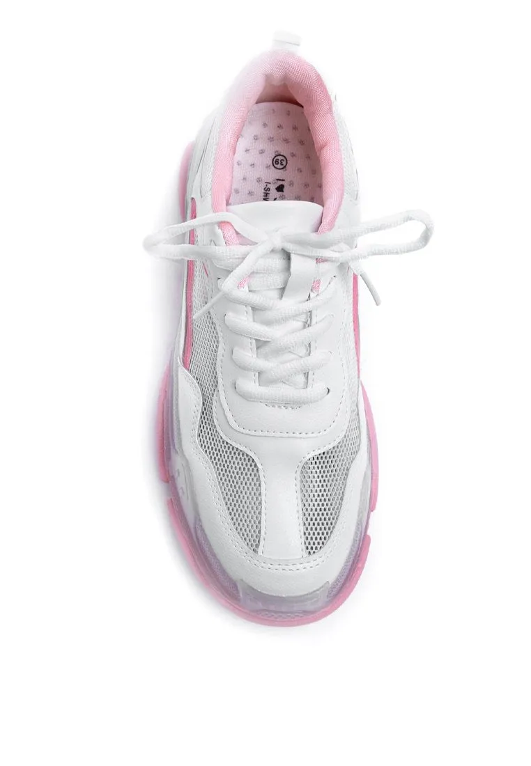 Pink Sporty Shoes