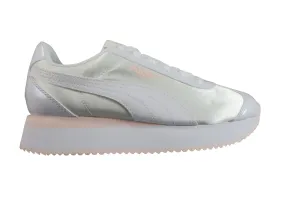 Puma scarpa sneakers da donna Turino Stacked Glitter 371944 02 bianco