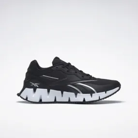 Reebok Footwear Women Zig Dynamica 4 Shoes CORE BLK/FTWR WHT/SILVER MET