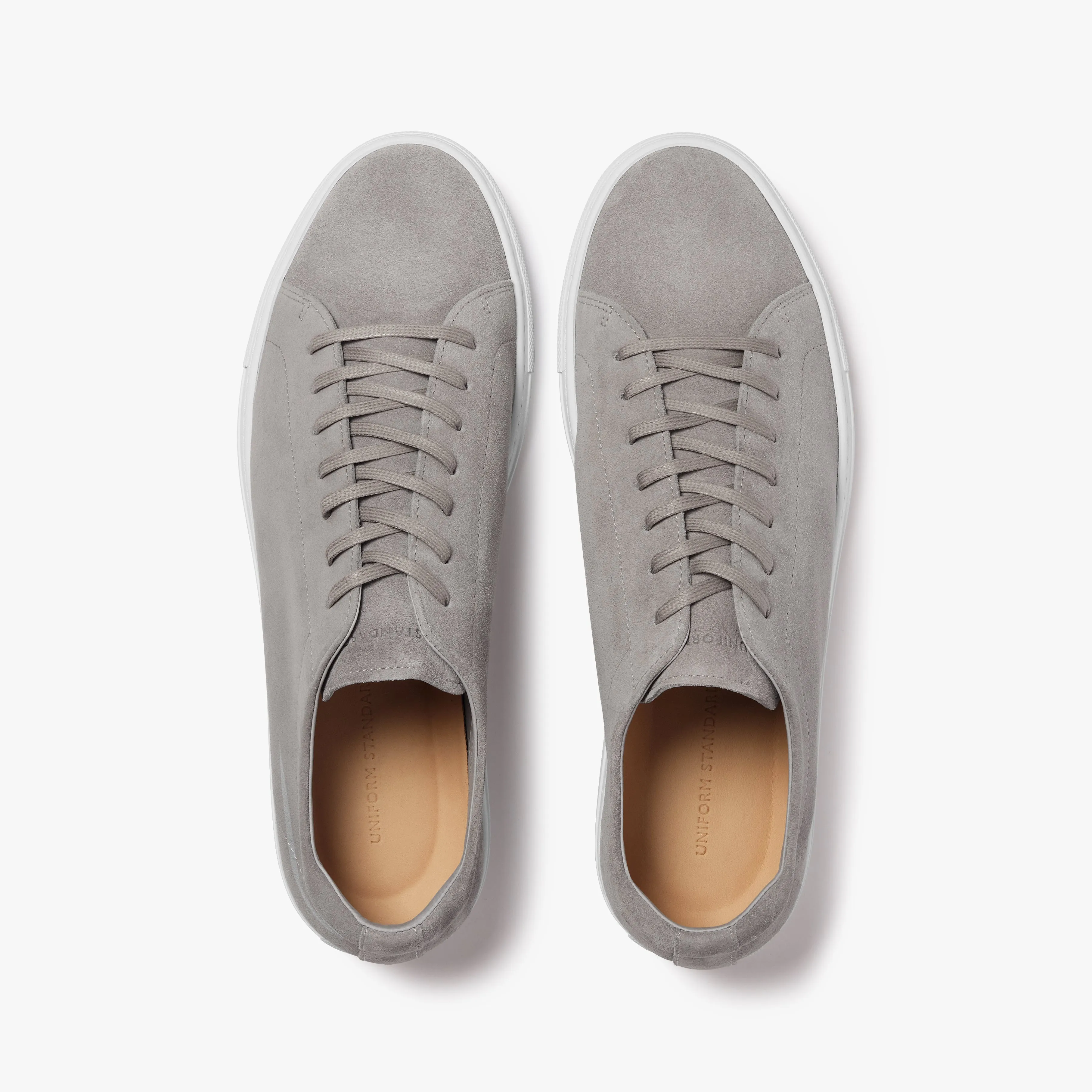 Relaxed Sneaker Grey Suede Mens