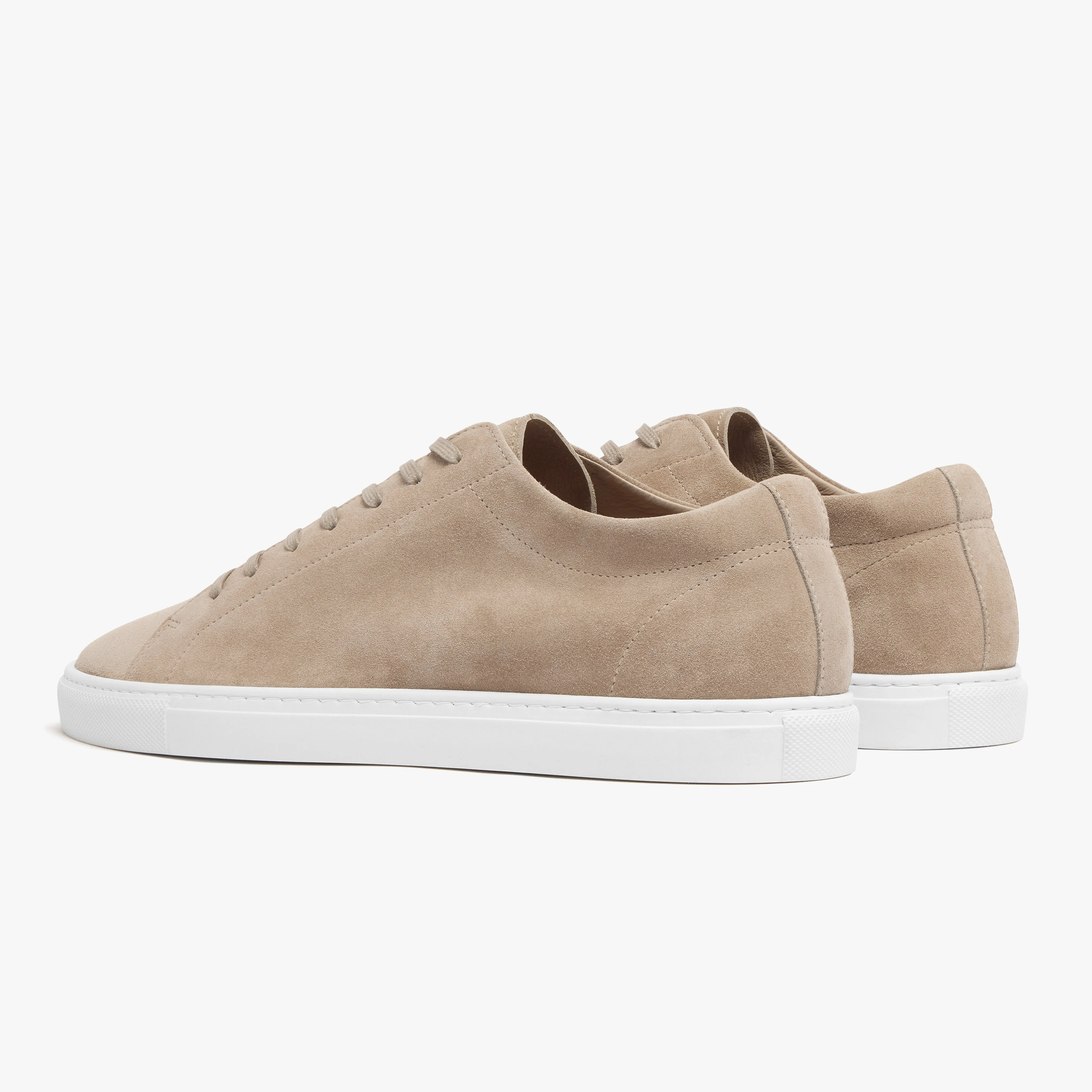 Relaxed Sneaker Sand Suede Mens