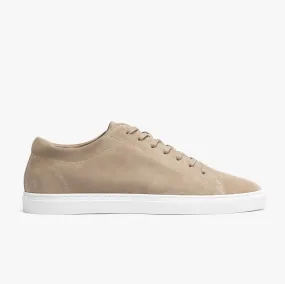 Relaxed Sneaker Sand Suede Mens